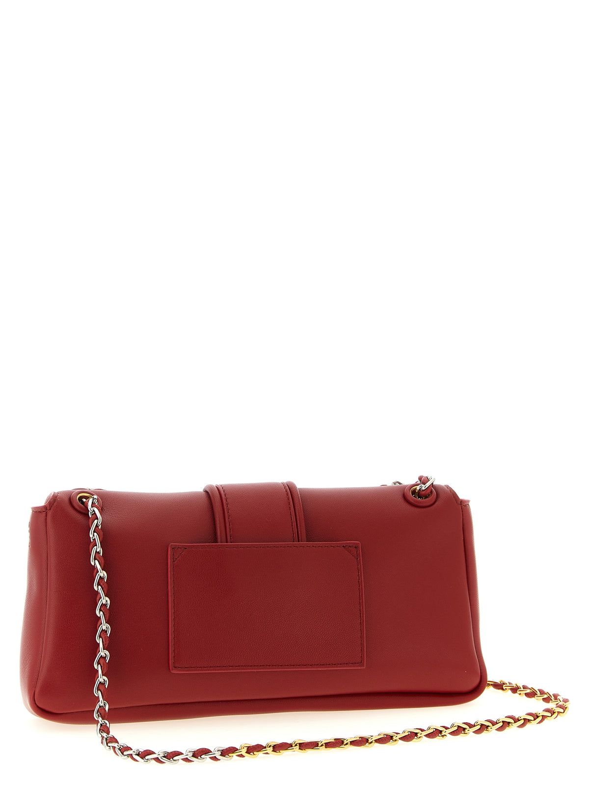 Jacquemus Red Lamb Leather Shoulder Bag - Timeless Luxury Elegance