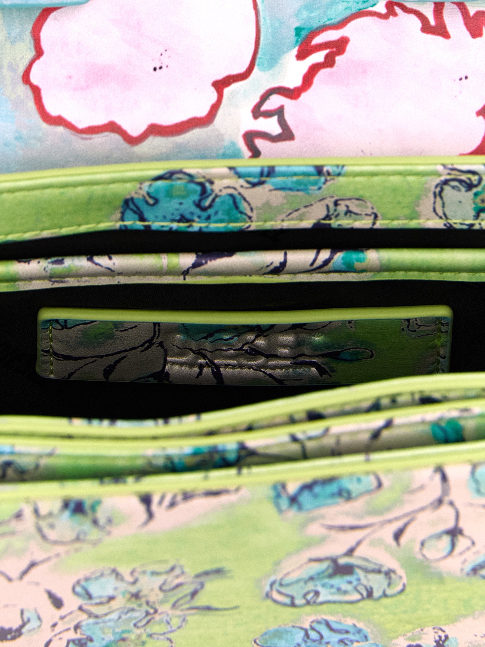 Diesel 1DR Shoulder Bag - A Vibrant Floral Luxury Accessory