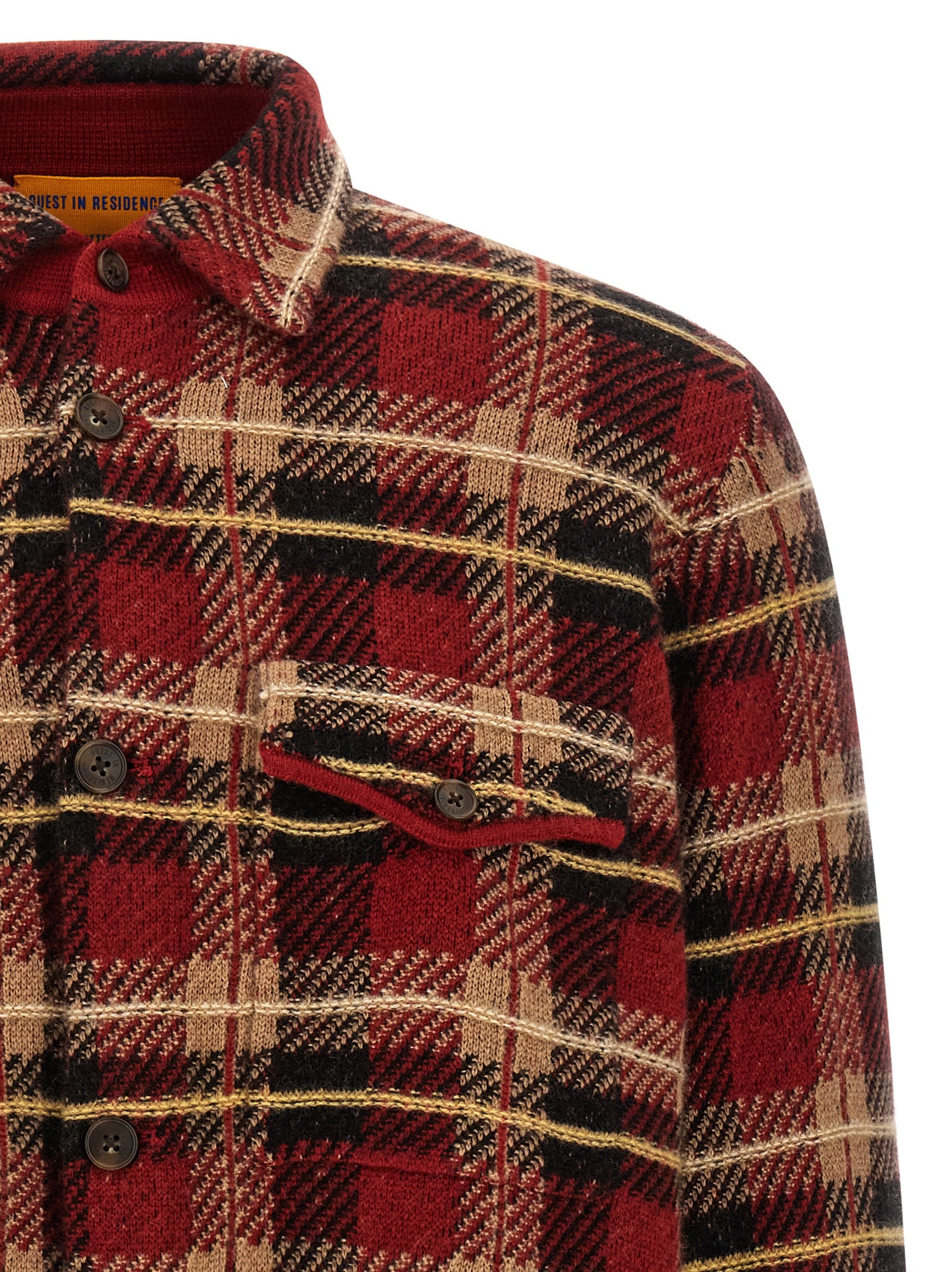 Guest in Residence Red Cashmere Blouse - Timeless Luxury Redefined