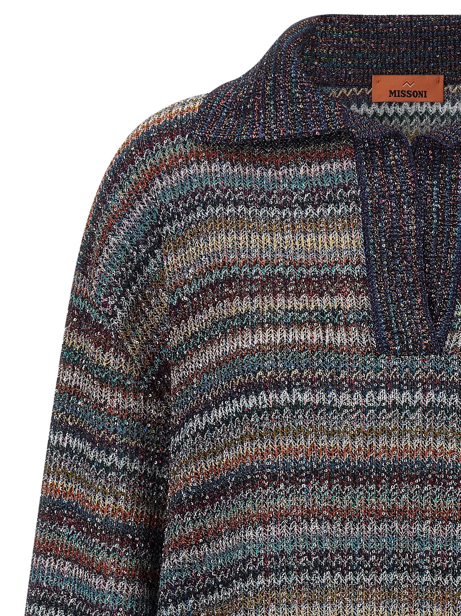 Missoni Multicolor Viscose Polo Shirt - Timeless Luxury Knitwear