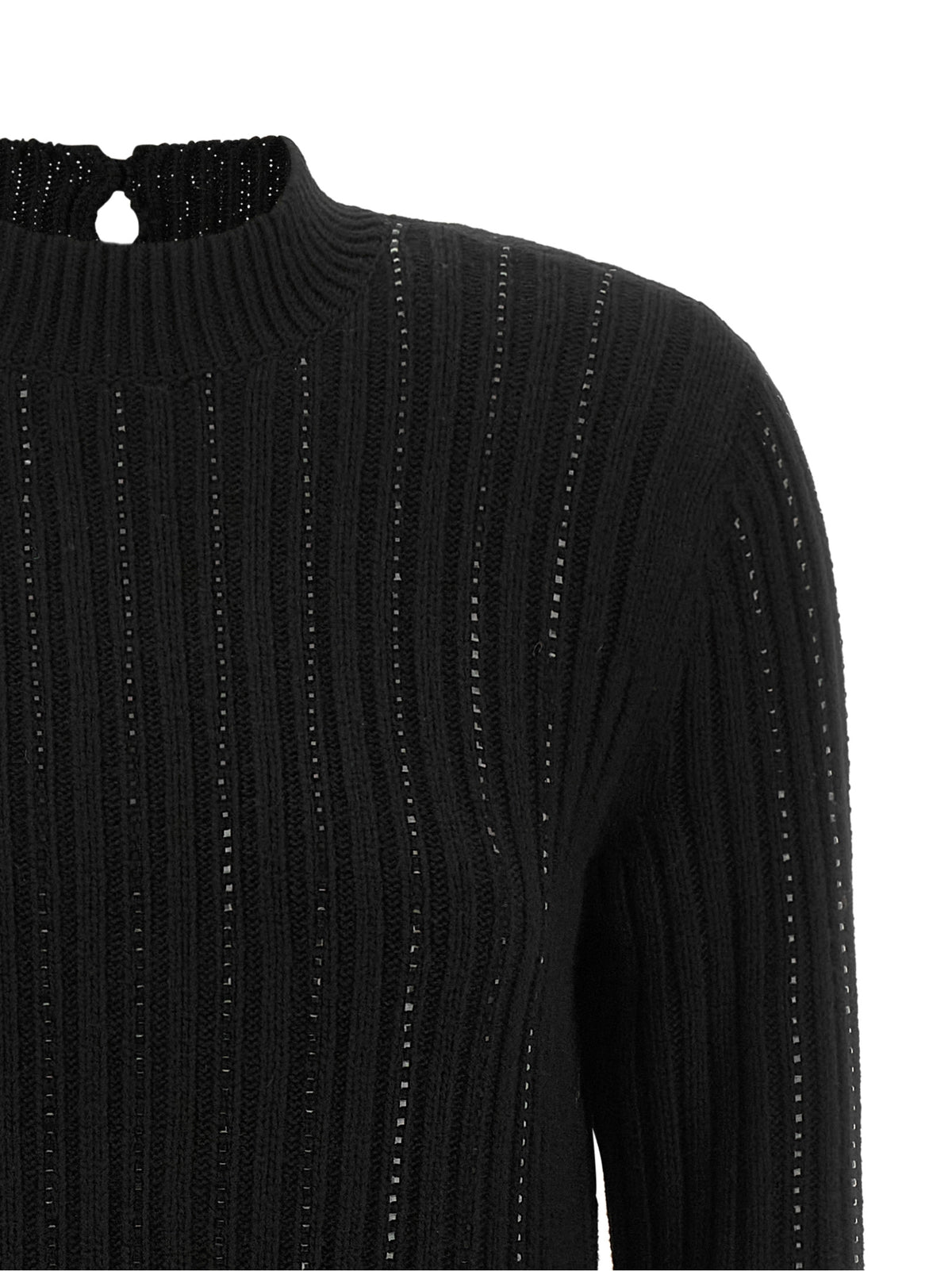 Twinset Black Viscose Short Dress - Elevate Everyday Elegance