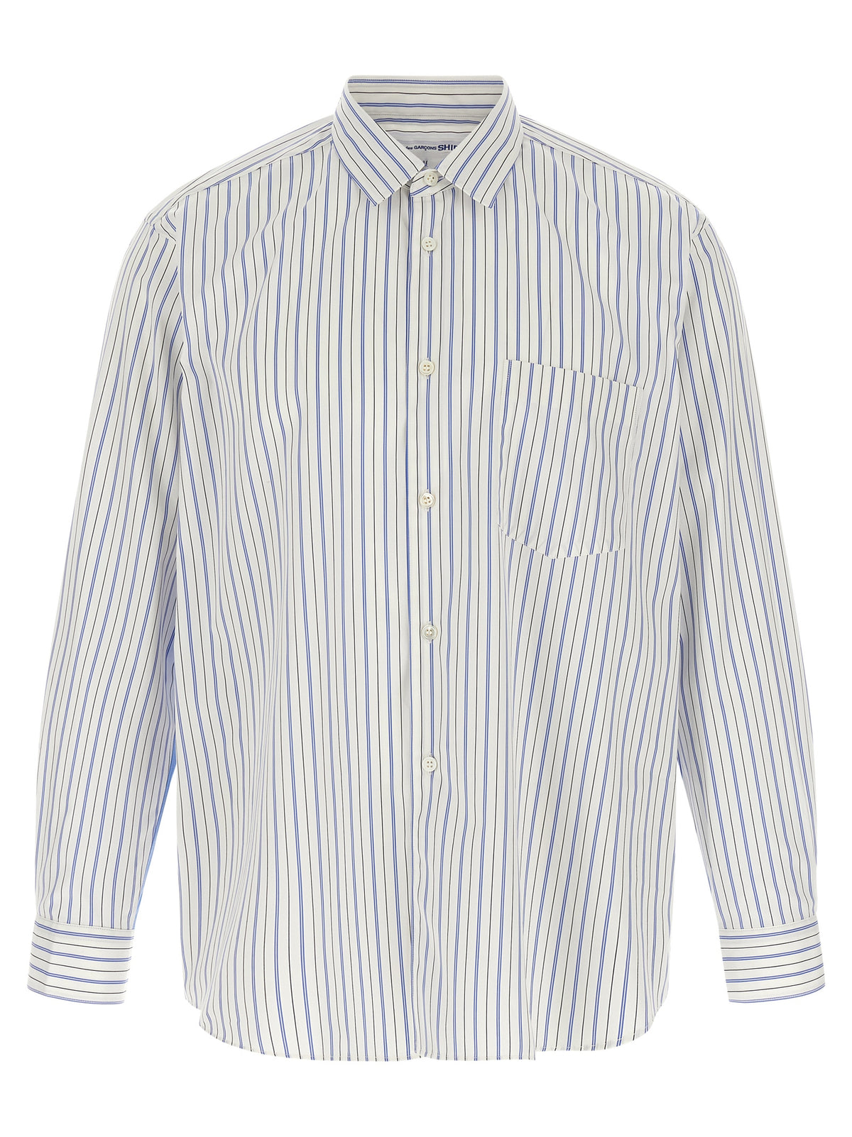 Comme Des Garçons Multicolor Cotton Blouse - Timeless Luxury Redefined
