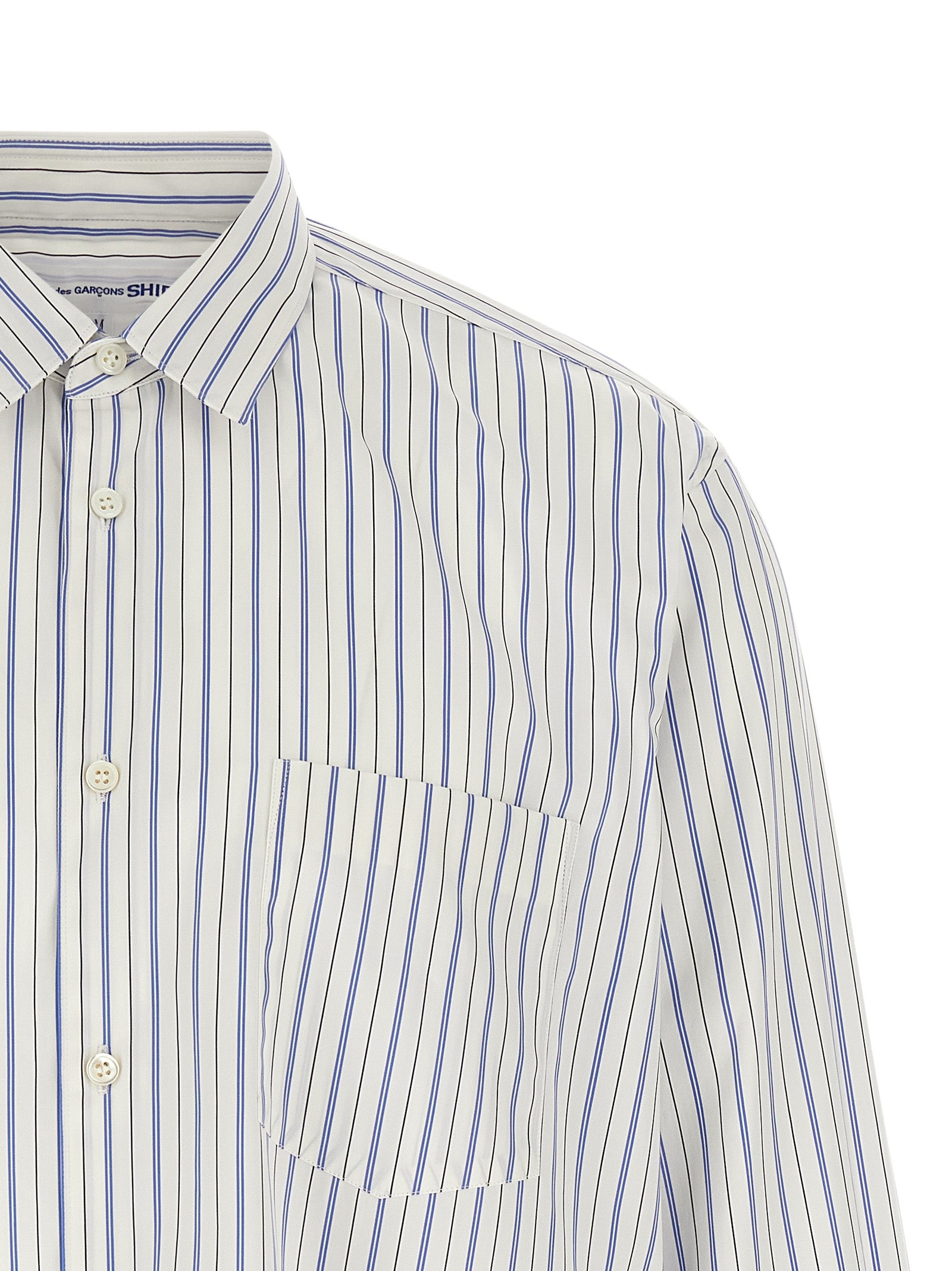 Comme Des Garçons Multicolor Cotton Blouse - Timeless Luxury Fashion