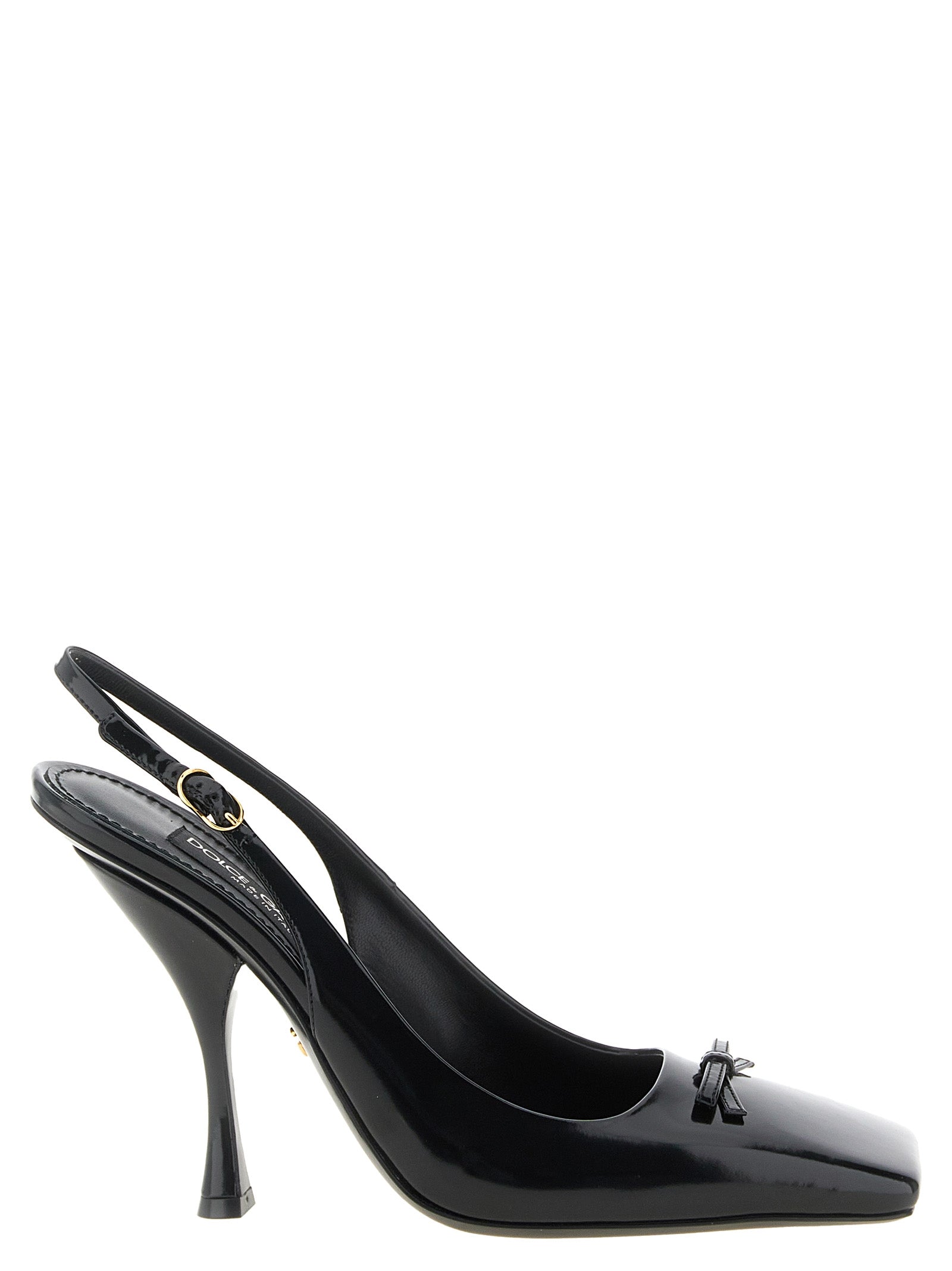 Dolce & Gabbana Black Calfskin High Heel Pumps - Timeless Elegance