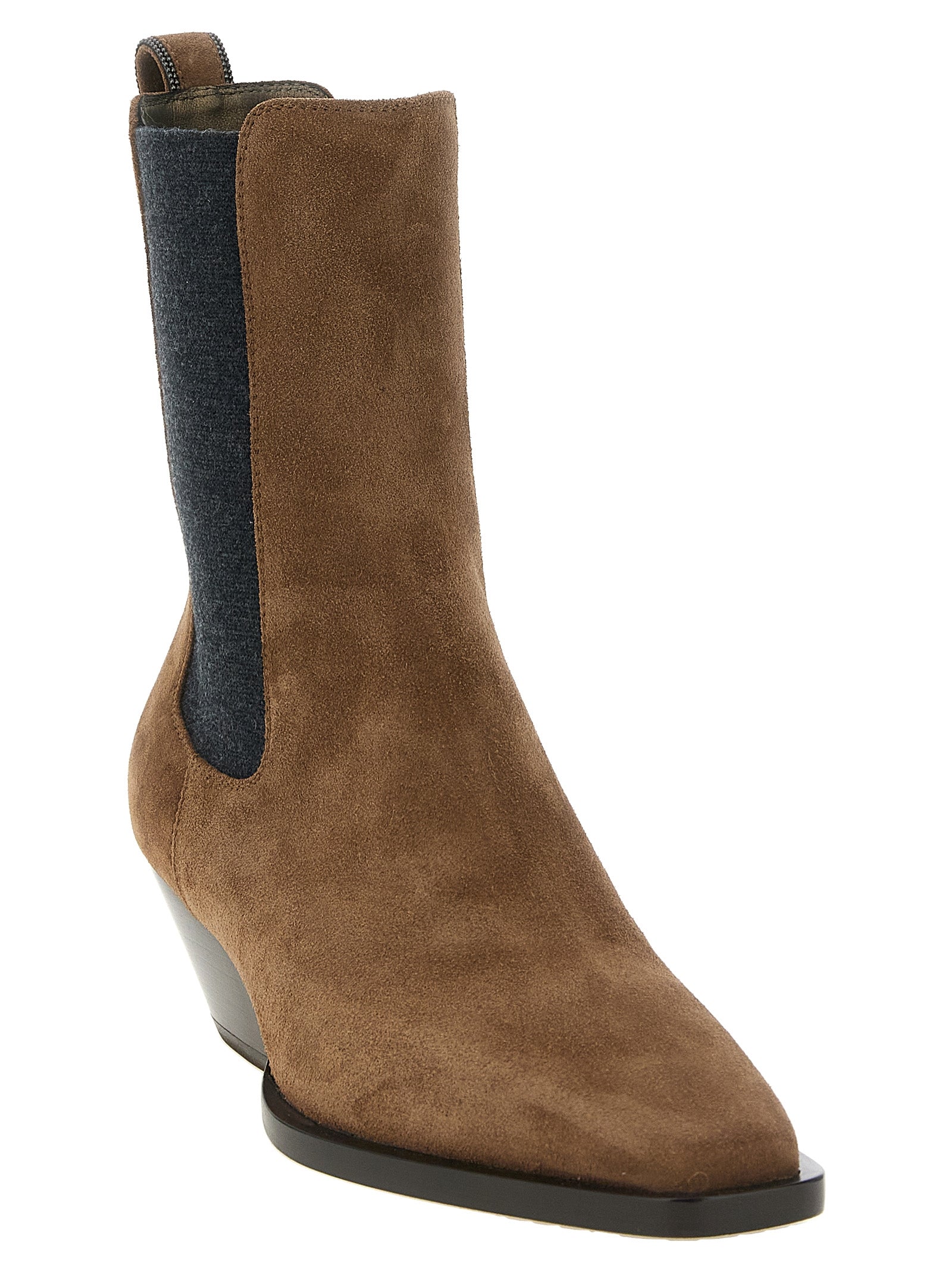 Brunello Cucinelli Chelsea Boots - Timeless Elegance in Suede