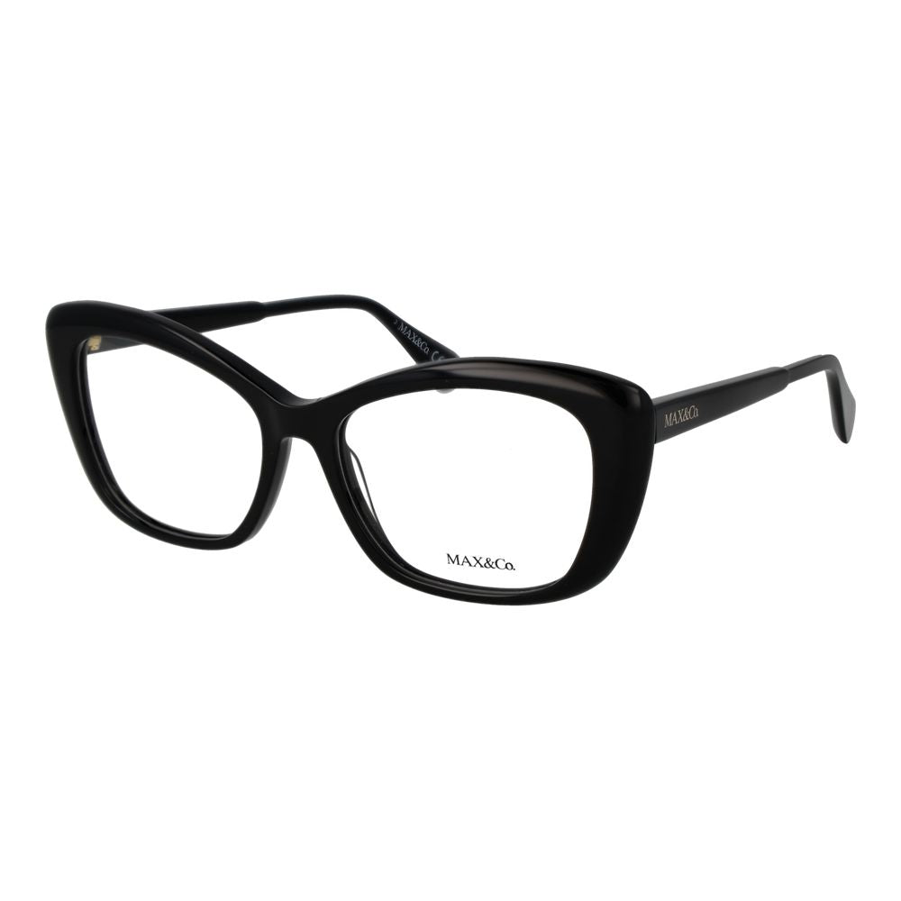 Max & Co Black Plastic Glasses - Elevate Your Elegance