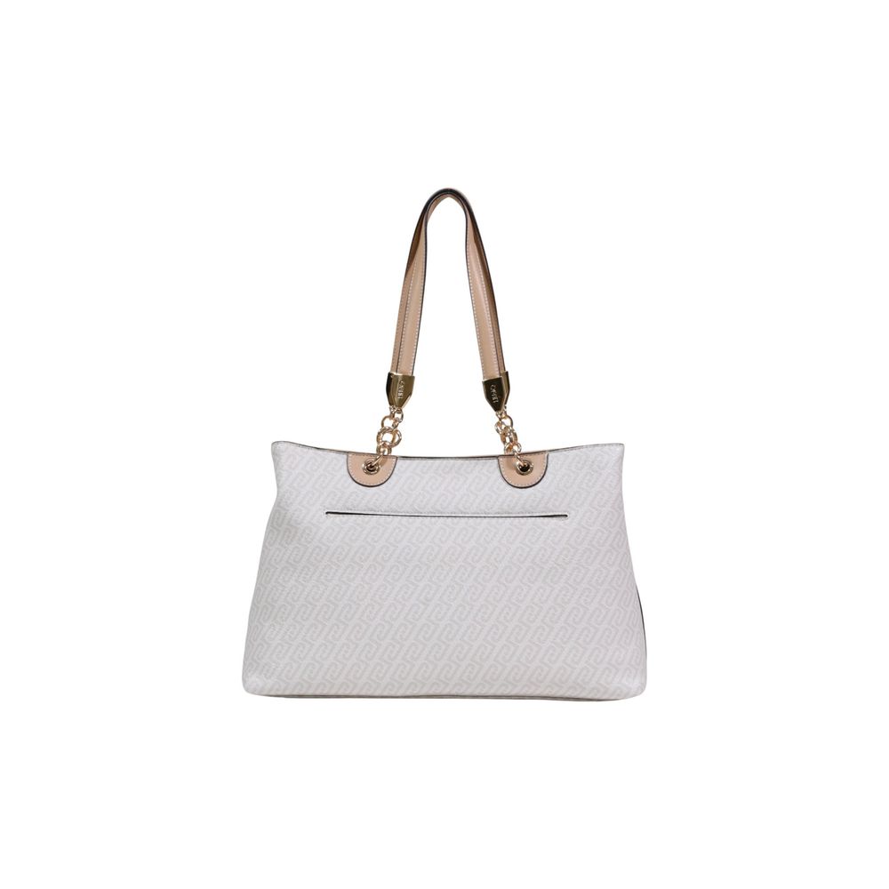 Liu Jo White Polyethylene Handbag - Timeless Elegance Redefined
