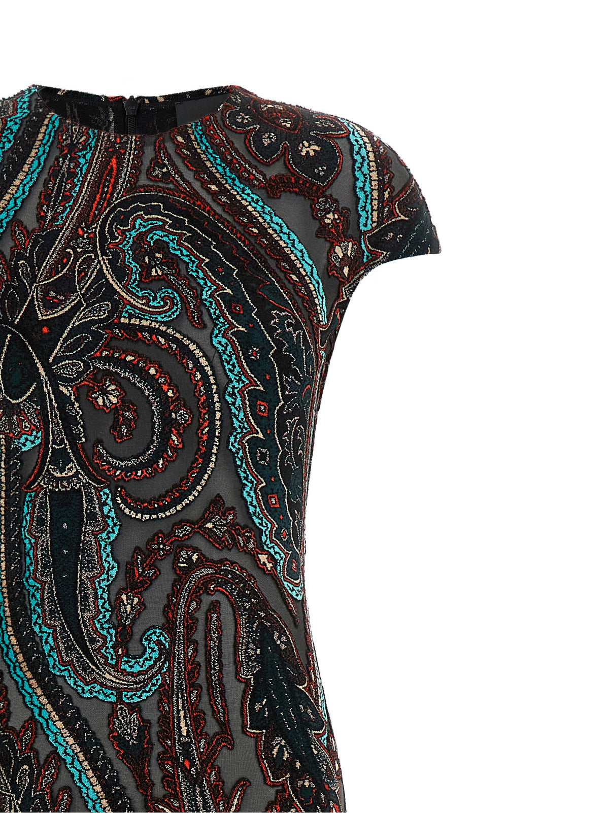 Etro Multicolor Viscose Long Dress - Exquisite Haute Couture Elegance