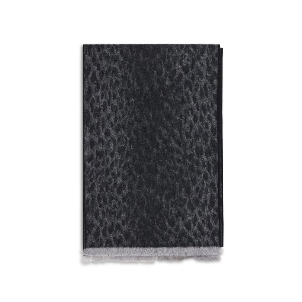 Gucci Gray Wool Oves Aries Scarf - Luxe Reversible Elegance