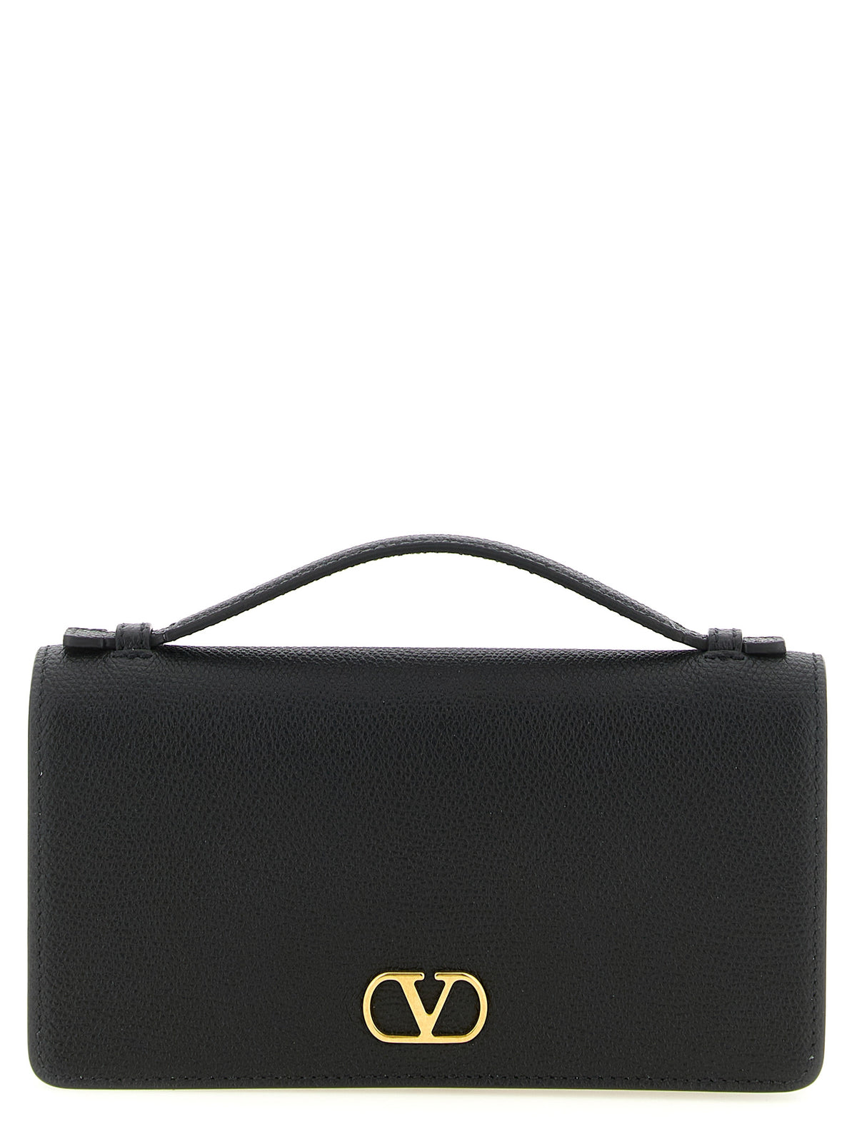 Valentino Garavani Black Calfskin Cardholder - Timeless Luxury