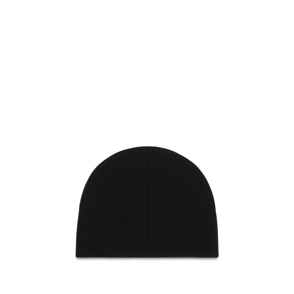 Gucci Black Wool Oves Aries Beanie - Elevate Your Winter Elegance