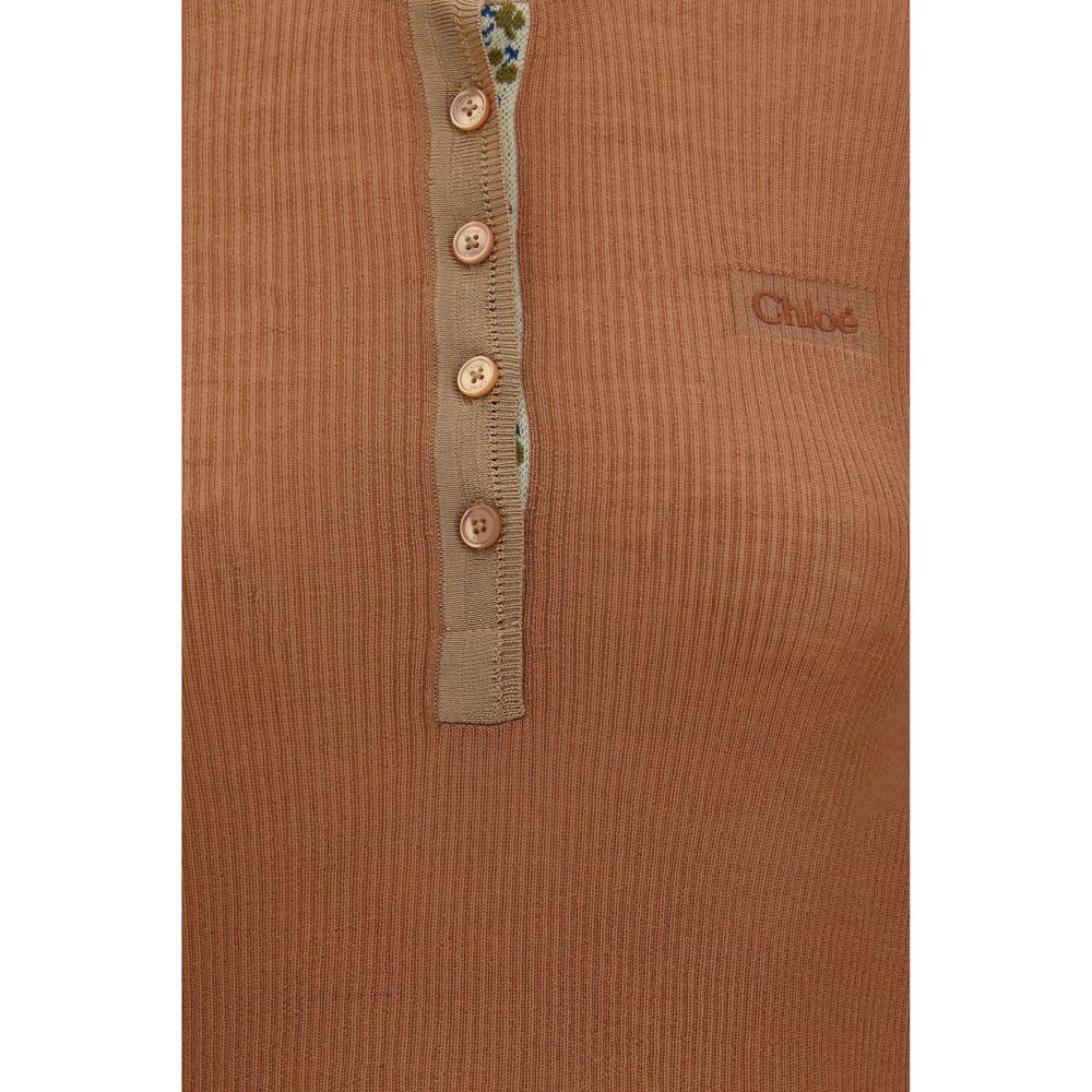 Chloé Beige Wool Oves Aries Shirt - Exquisite Merino Luxury