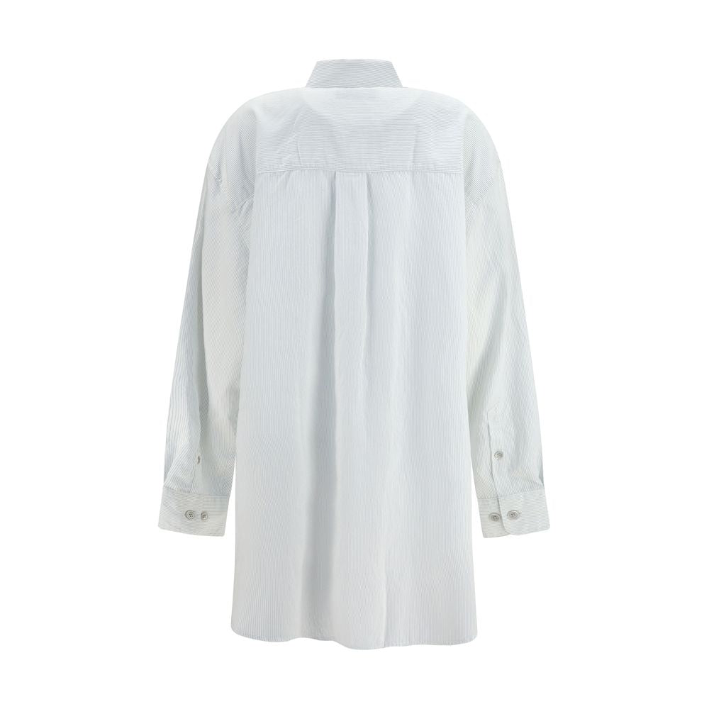 Our Legacy White Modal Pattern Shirt