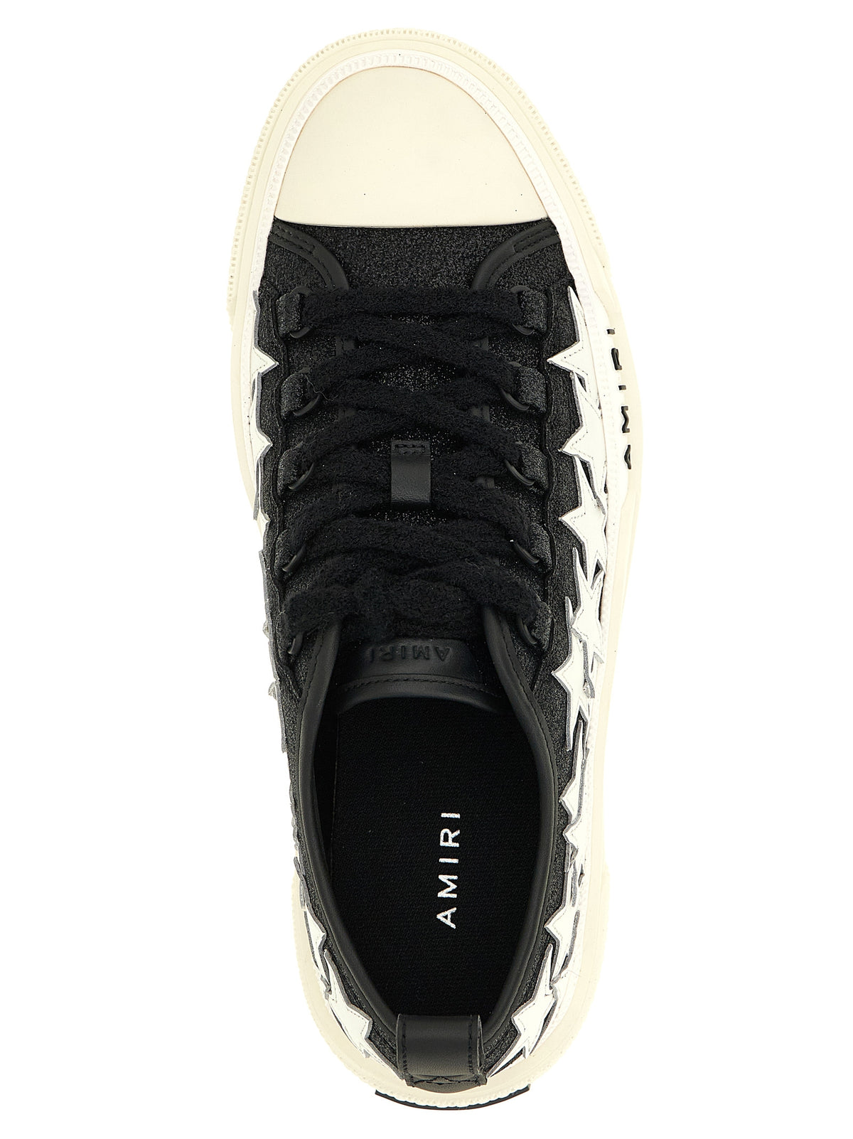 Amiri Bicolor Calfskin Low Top Sneakers - Modern Luxury Footwear