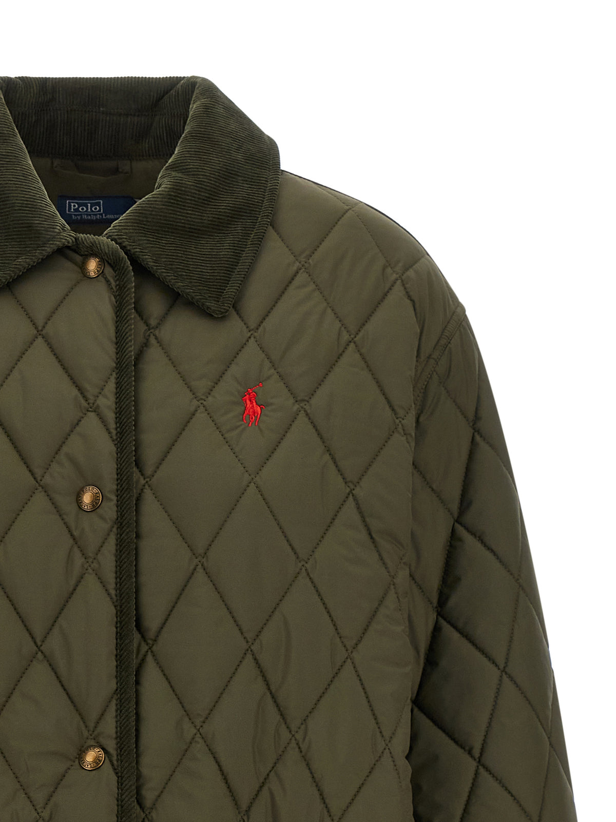 Polo Ralph Lauren Bicolor Polyester Full-Length Jacket