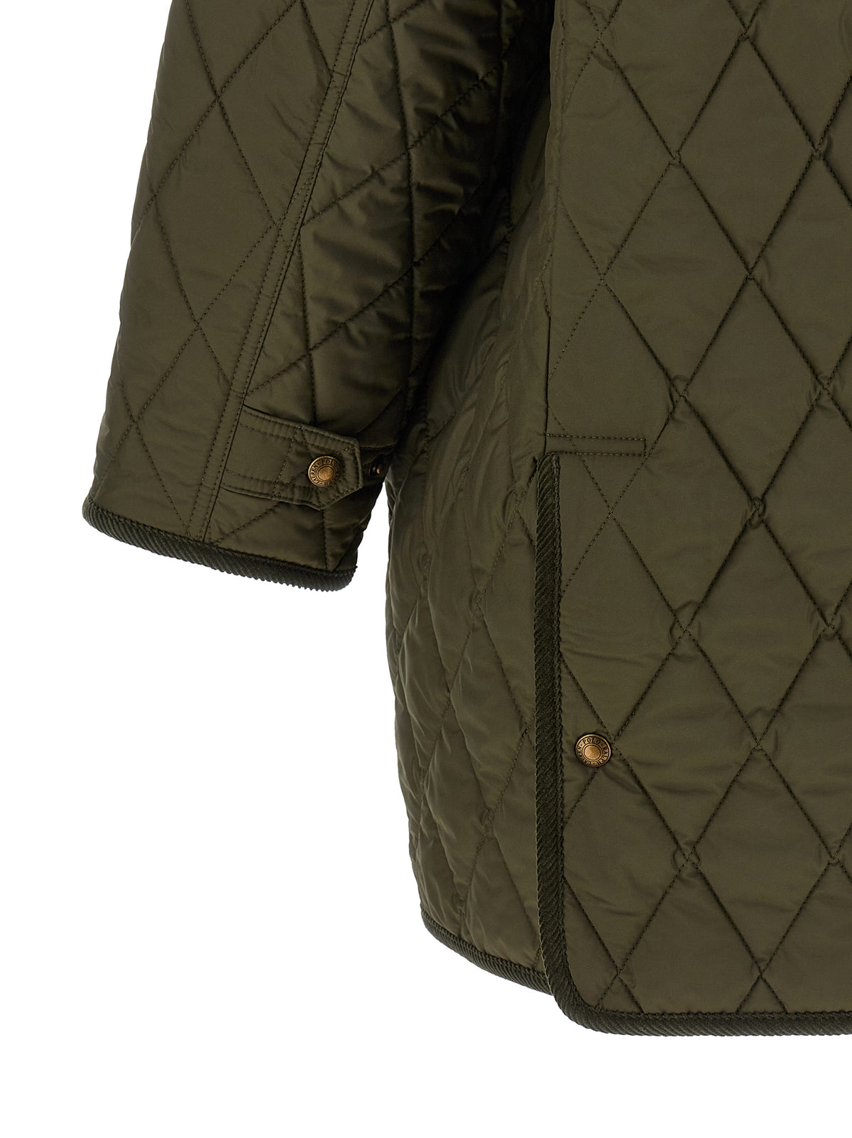 Polo Ralph Lauren Bicolor Polyester Full-Length Jacket