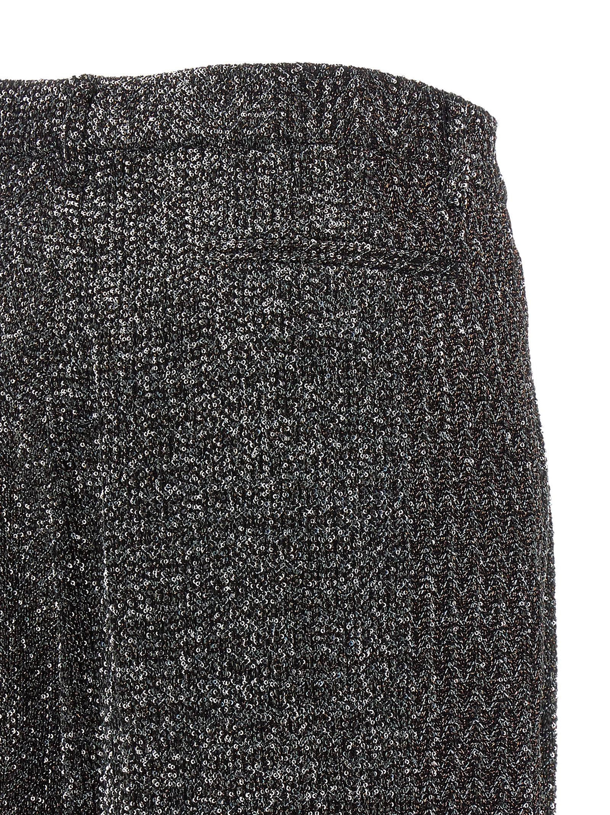 Elevate your wardrobe with Missoni's Black Polyamide Casual Pants, a luxurious blend of craftsmanship and sophistication, perfect for any upscale occasion.