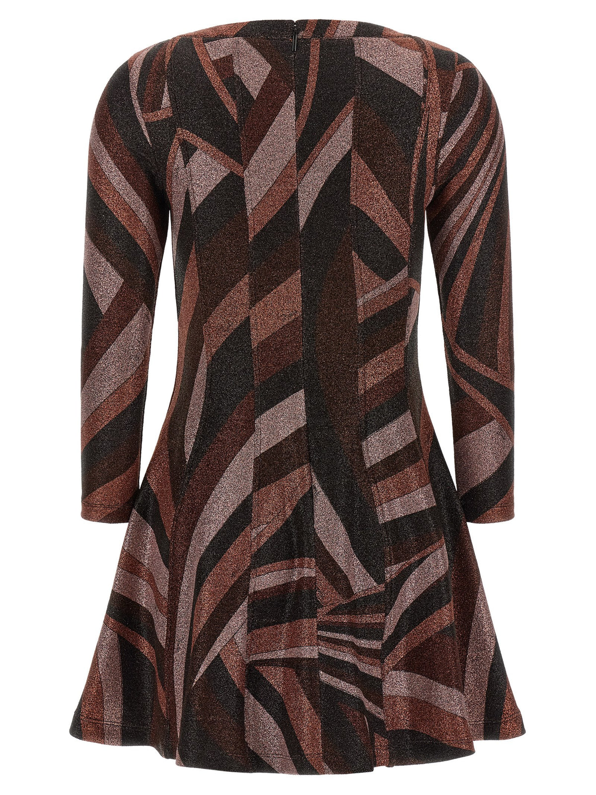 Emilio Pucci Bordeaux Polyamide Short Dress