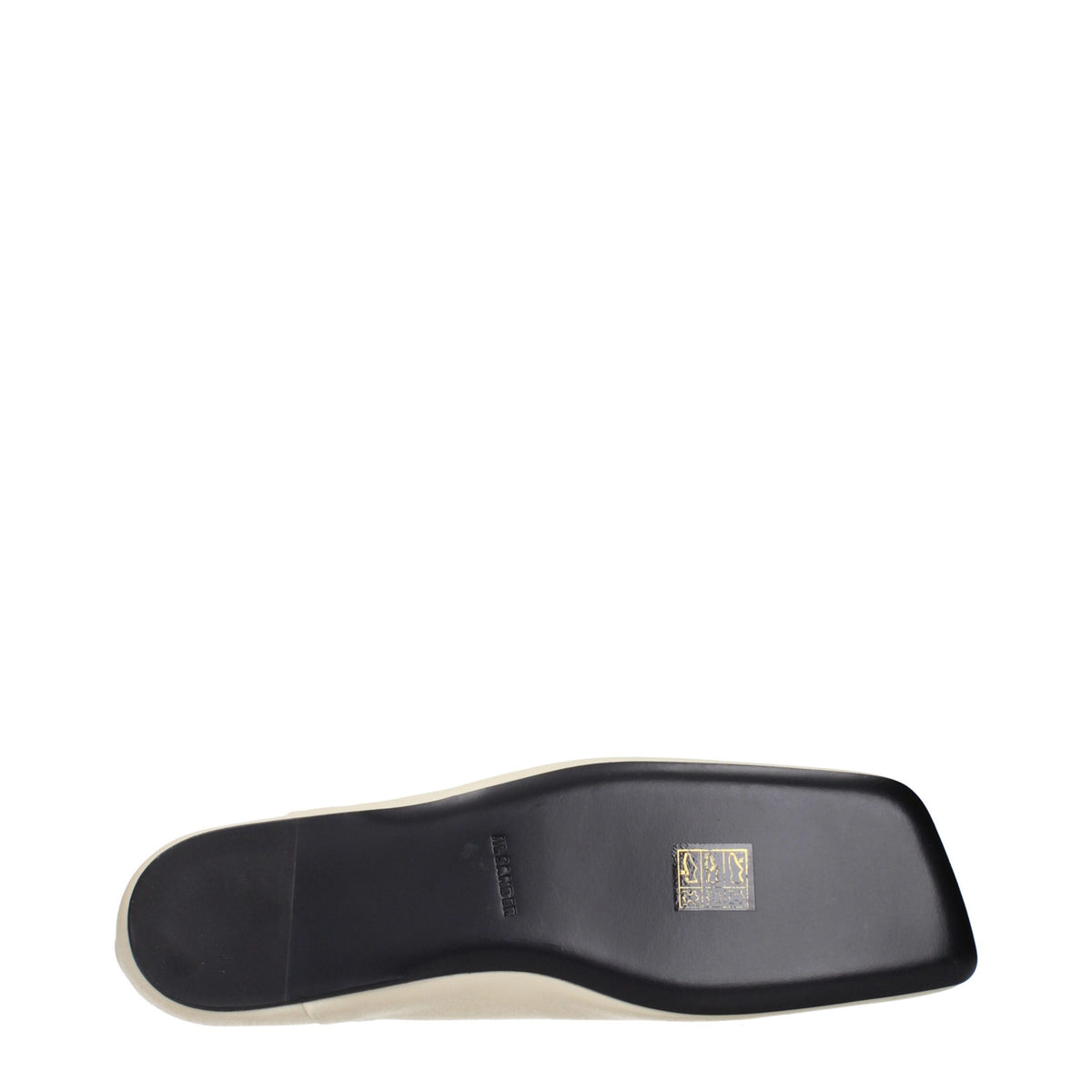 Jil Sander Beige Leather Ballet Flats - Timeless Luxury Elegance