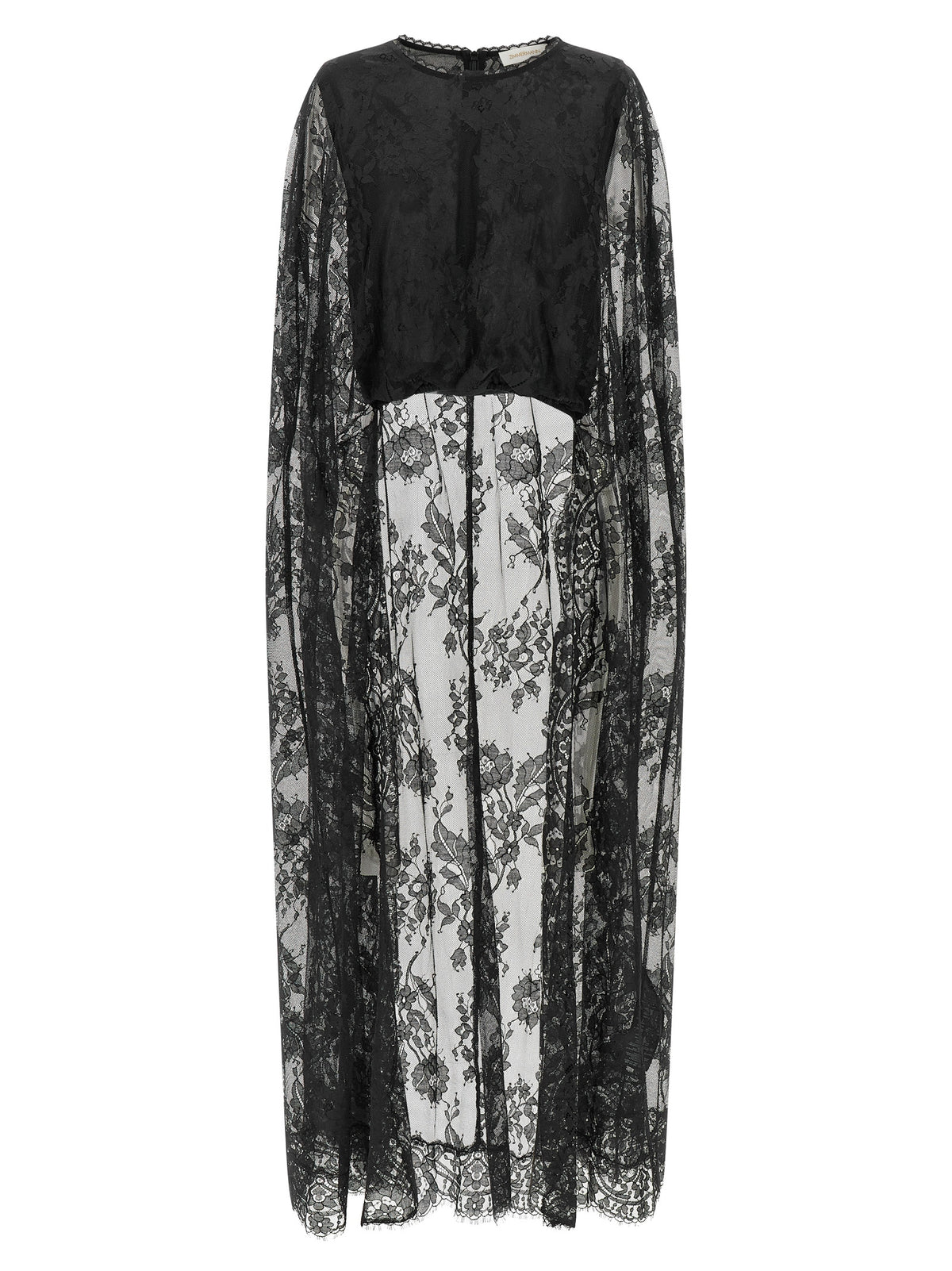 Zimmermann Black Polyamide Tank Top - Exquisite Haute Couture