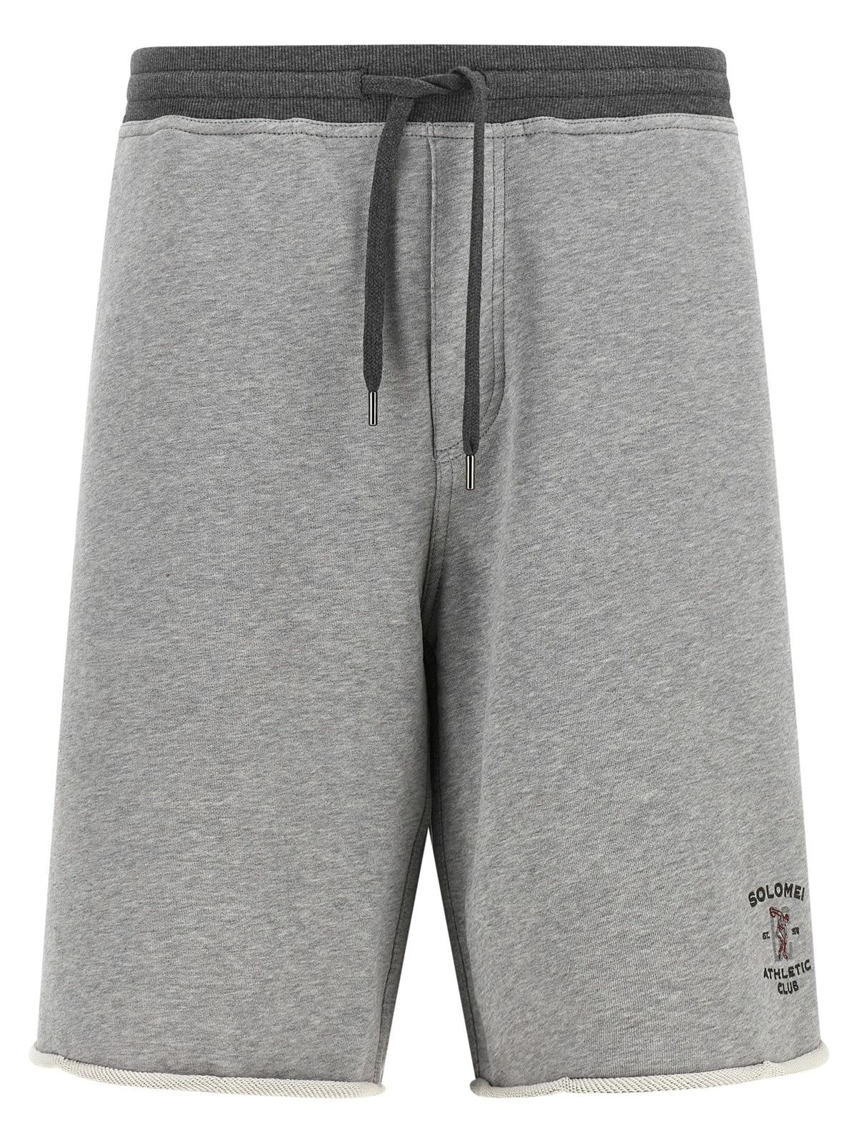 Brunello Cucinelli Gray Cotton Bermuda Shorts - Timeless Luxury