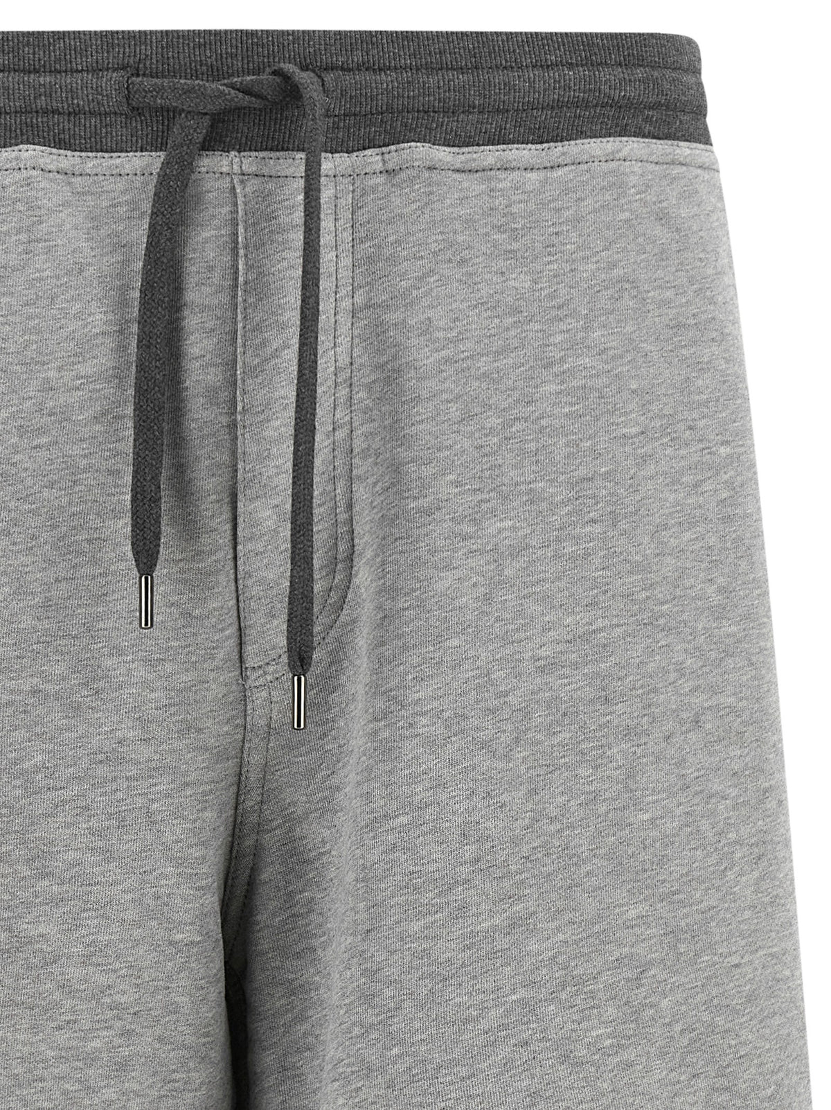 Brunello Cucinelli Gray Cotton Bermuda Shorts - Luxury Sportswear