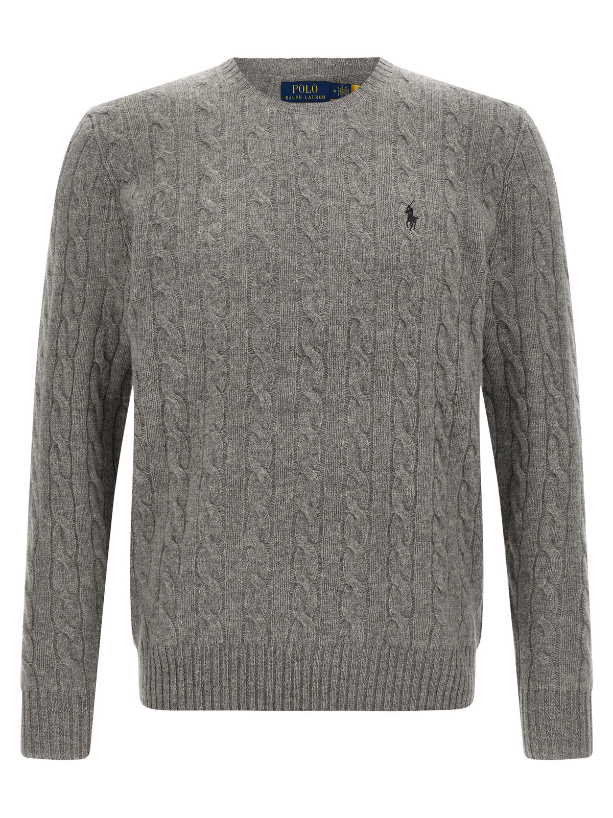 Indulge in the exquisite Polo Ralph Lauren Gray Wool Cardigan, a masterful blend of wool and cashmere, embodying timeless elegance and sophisticated comfort for discerning tastes.