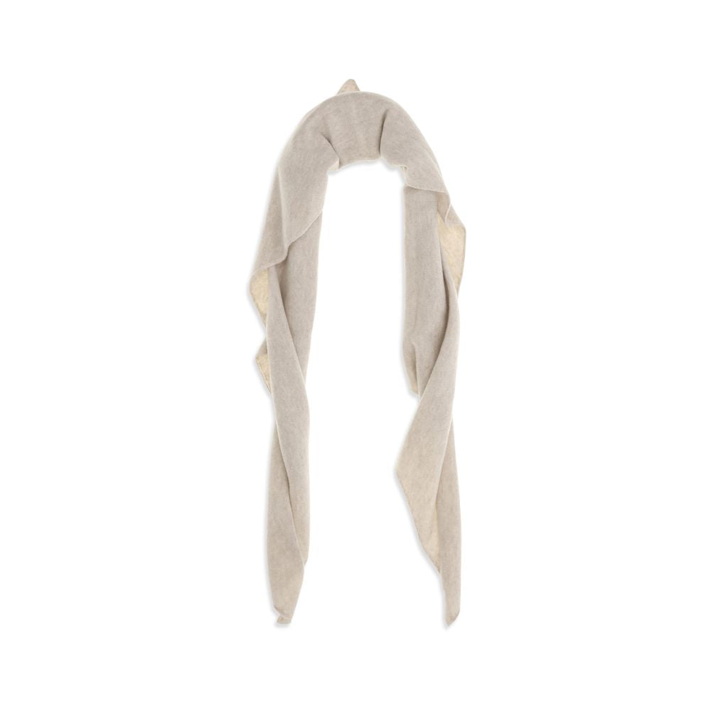 Elevate your winter elegance with the Brunello Cucinelli Beige Cashmere Scarf from the AW26 collection, a luxurious blend of sophistication and warmth, crafted from pure cashmere.
