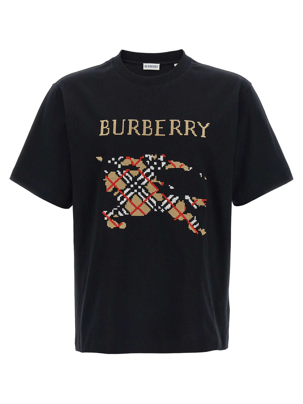 Burberry Black Cotton T-Shirt - Timeless Luxury Redefined
