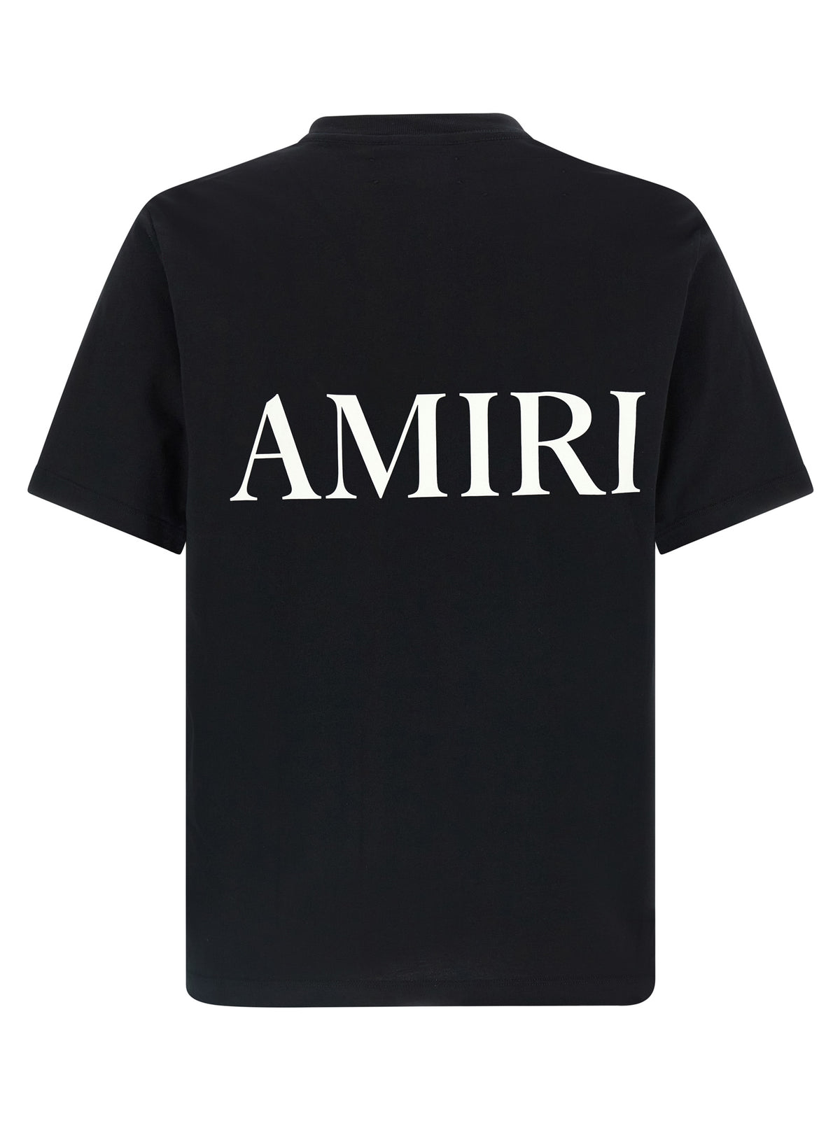 Elevate your wardrobe with the Amiri Bicolor Cotton T-Shirt, a luxurious blend of style and comfort, featuring a bold logo that embodies contemporary elegance.