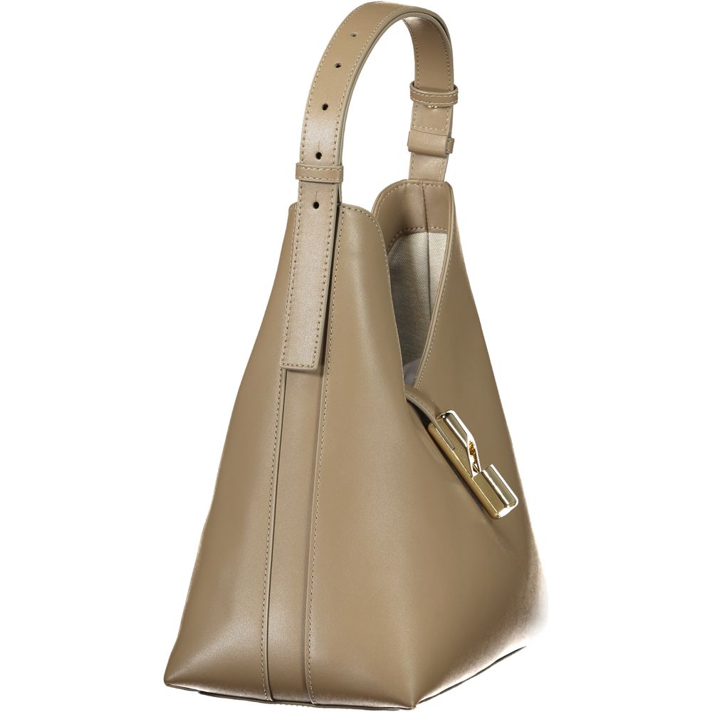 Indulge in the exquisite Furla Green Leather Hobo Bag, a timeless masterpiece that redefines luxury with its impeccable craftsmanship and elegant design, perfect for any occasion.