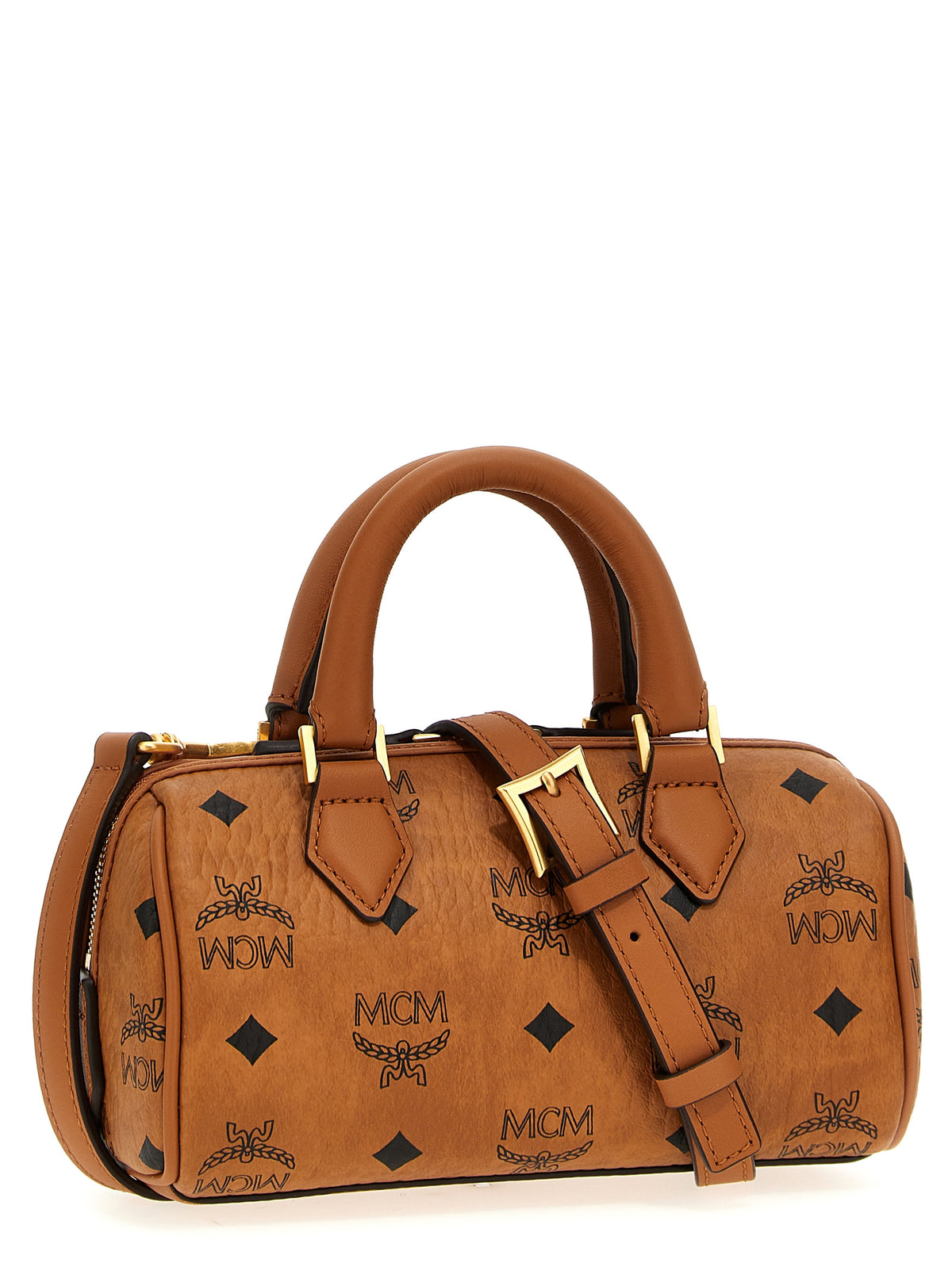 Discover the MCM Ella Boston Mini Handbag, a luxurious blend of craftsmanship and style, perfect for those who embrace elegance and sophistication in every moment.