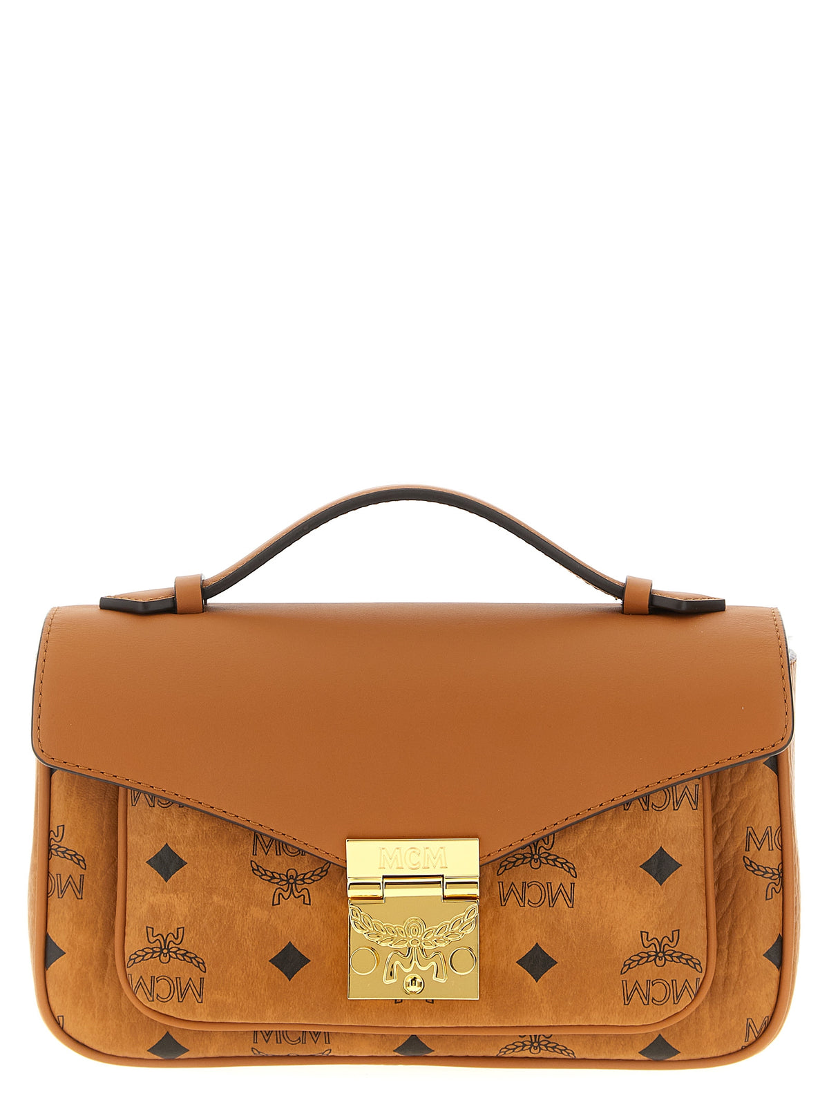 MCM Brown Polyethylene Crossbody Bag – Timeless Luxury Redefined