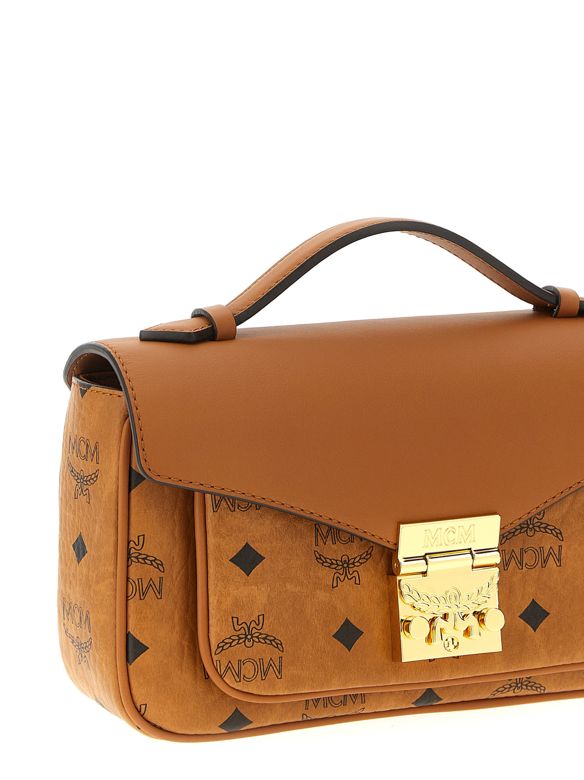 MCM Brown Polyethylene Crossbody Bag – Timeless Luxury Redefined
