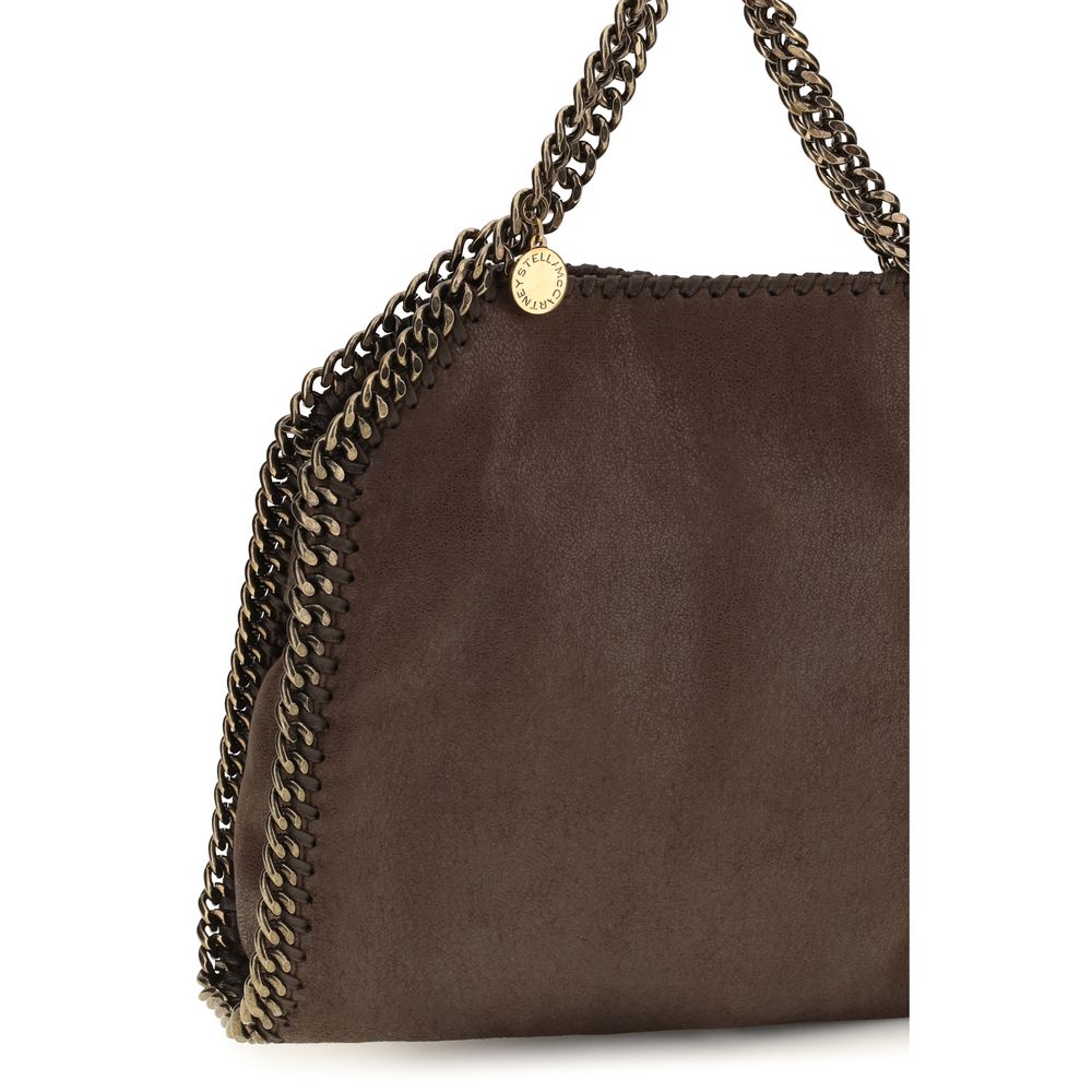 Indulge in the Stella McCartney Brown Polyamide Shoulder Bag, a handcrafted masterpiece from the AW26 collection, blending timeless elegance with modern sophistication.