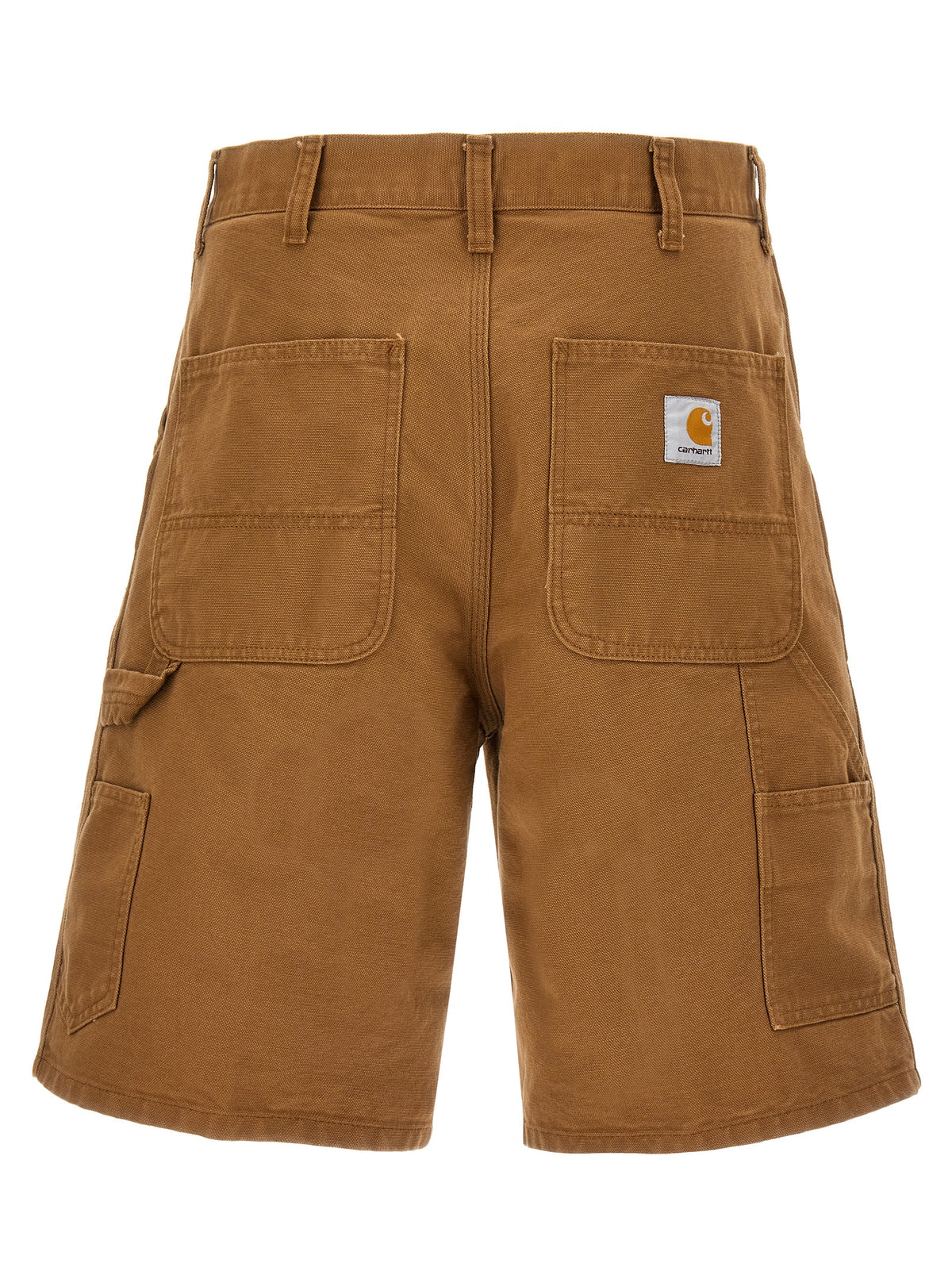 Carhartt Wip Brown Organic Cotton Bermuda Shorts - Sustainable Luxury