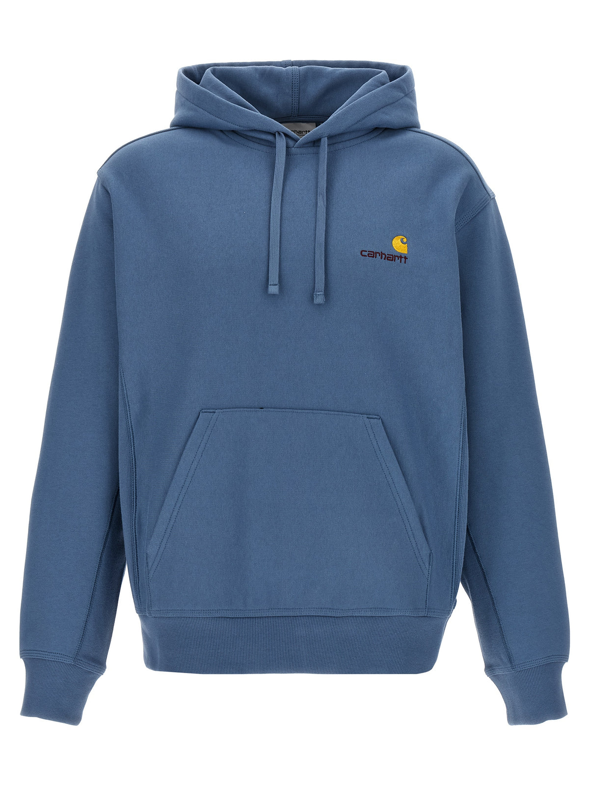 Carhartt Wip Blue Cotton Sweatshirt - Timeless Luxury Comfort