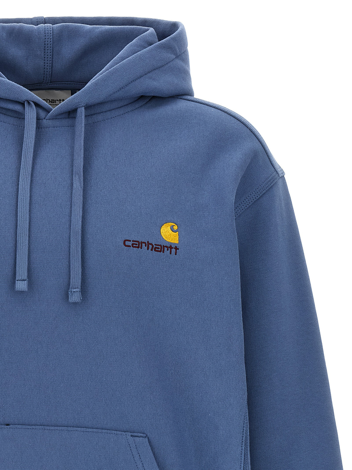Carhartt Wip Blue Cotton Sweatshirt - Effortless Luxury Comfort
