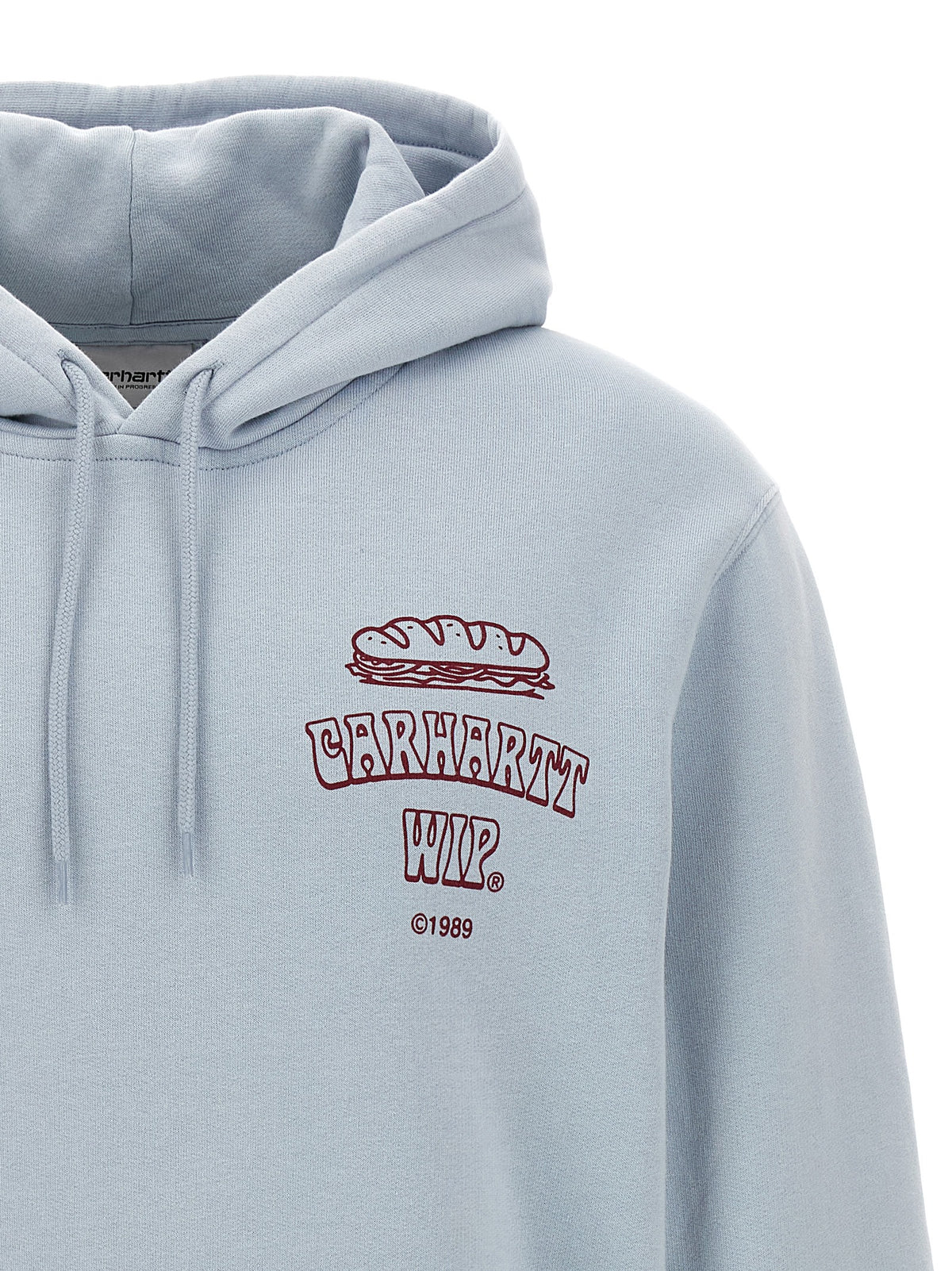 Carhartt Wip Blue Hooded Sweatshirt - Timeless Luxury Comfort
