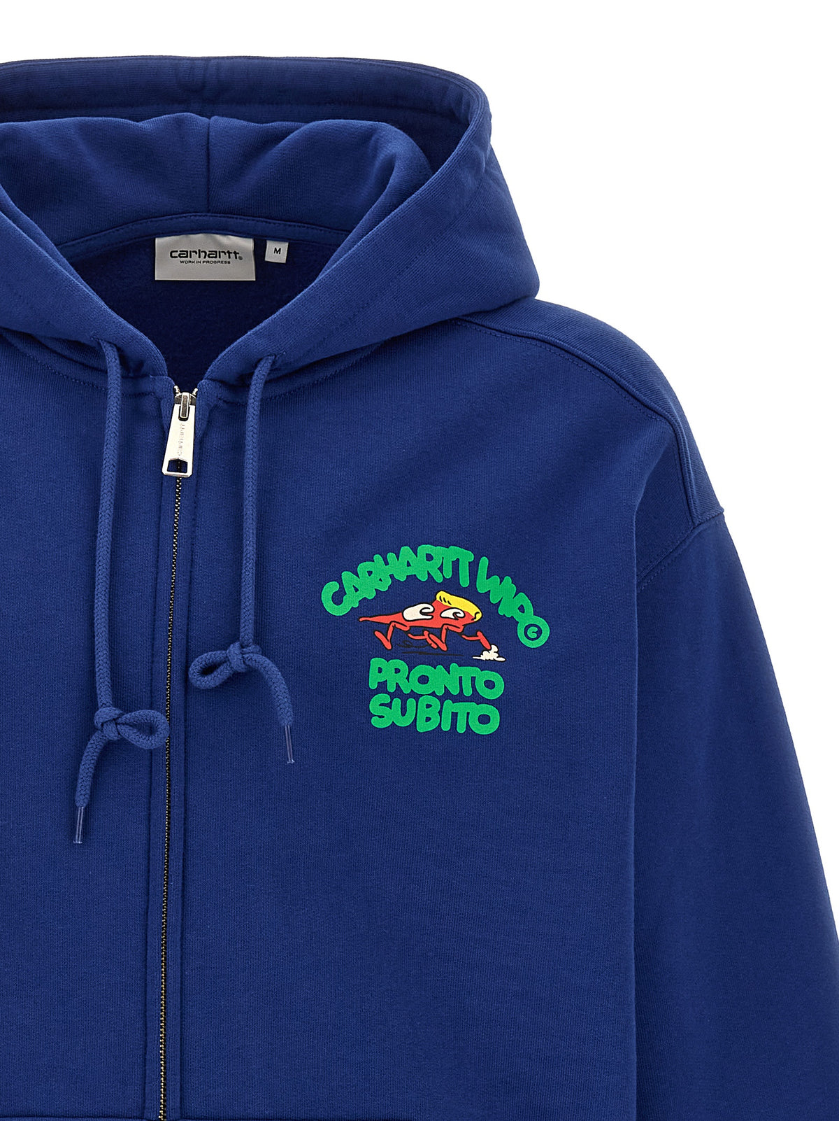 Carhartt Wip Blue Cotton Sweatshirt - Effortless Luxury Redefined