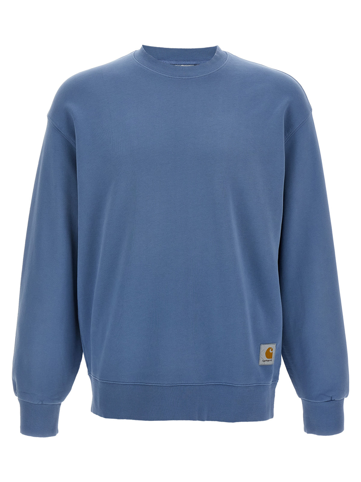 Carhartt Wip Blue Cotton Sweatshirt - Timeless Luxury Essential