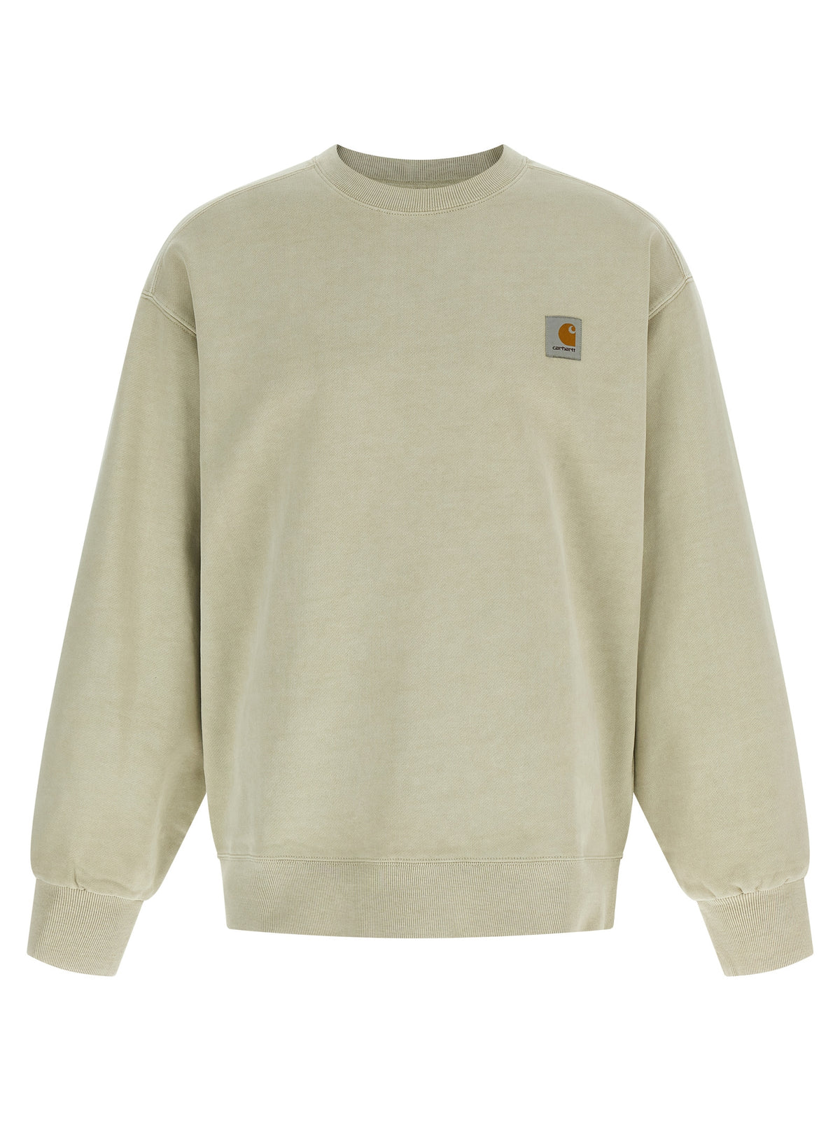Carhartt Wip Beige Cotton Sweatshirt - Effortless Luxe Elegance