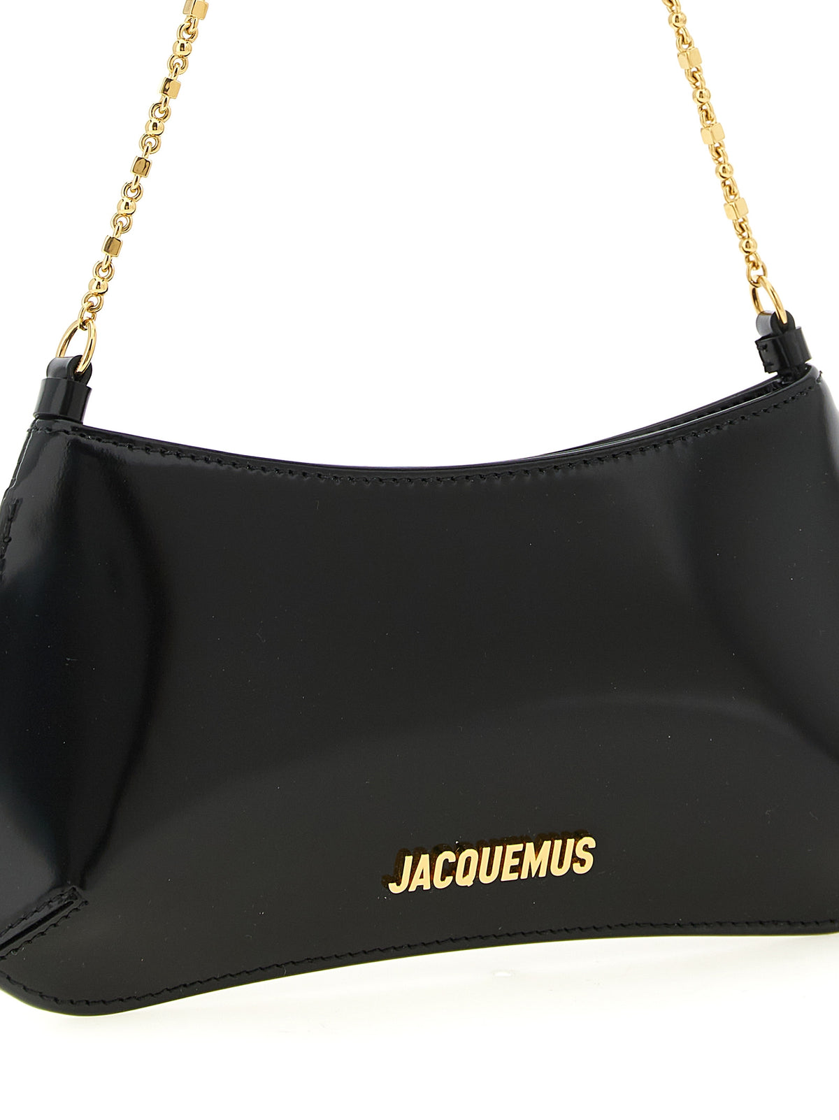 Jacquemus Black Calfskin Shoulder Bag - Timeless Luxury Elegance