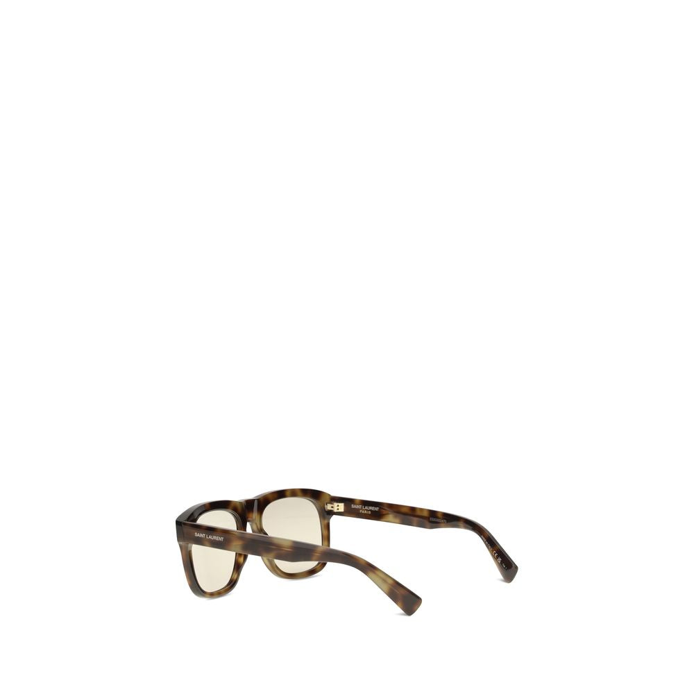 Saint Laurent Brown Acetate Sunglasses - Luxury Fashion Statement