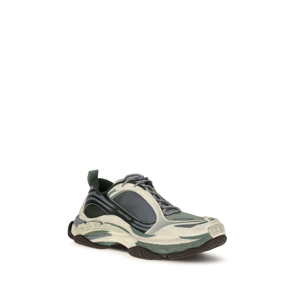 Step into a realm of unparalleled luxury with Balenciaga's Bicolor Polyethylene Athletic Sneakers, where innovative design meets exquisite craftsmanship for the discerning individual.