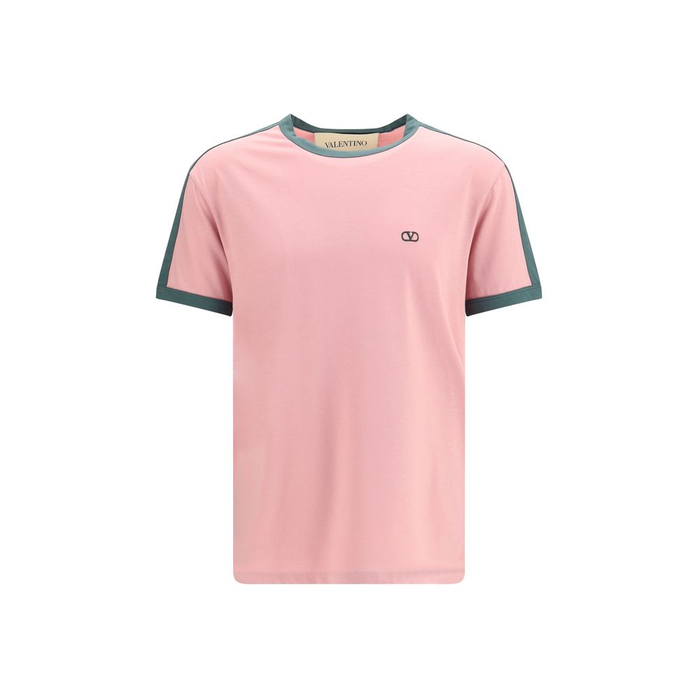 Discover the Valentino Garavani Multicolor Cotton T-Shirt, a masterpiece of luxurious craftsmanship and refined style, perfect for the discerning individual.