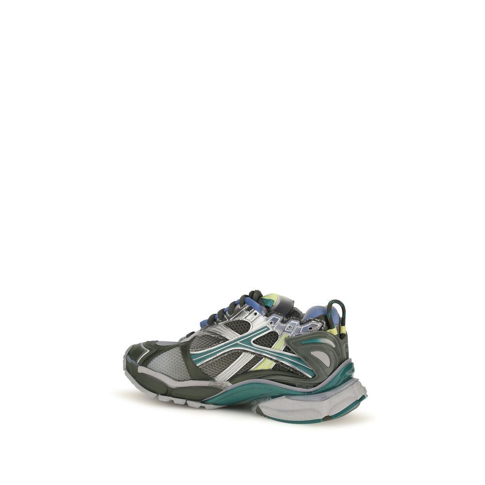 Discover the Balenciaga Multicolor Polyester Athletic Sneakers, a fusion of sportswear elegance and avant-garde design, crafted for those who embrace luxury in every step.