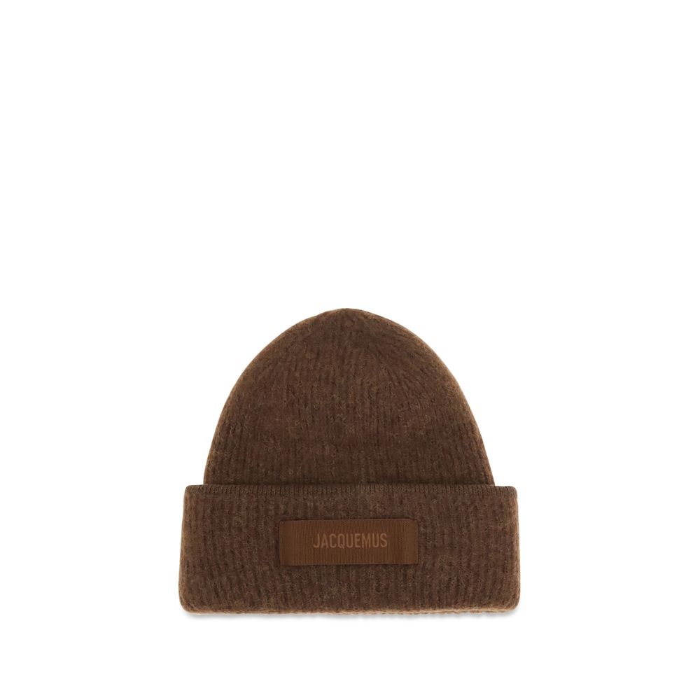 Jacquemus Brown Alpaca Beanie - Luxurious Comfort & Style