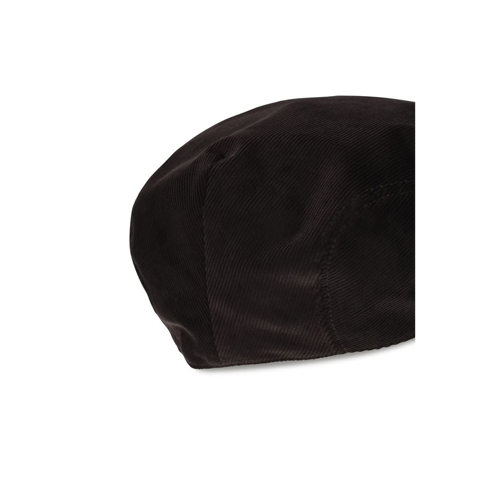 Elevate your style with the Dolce & Gabbana Brown Cotton Fatcap Hat, a timeless accessory crafted from luxurious cotton, perfect for both tailored and casual looks.