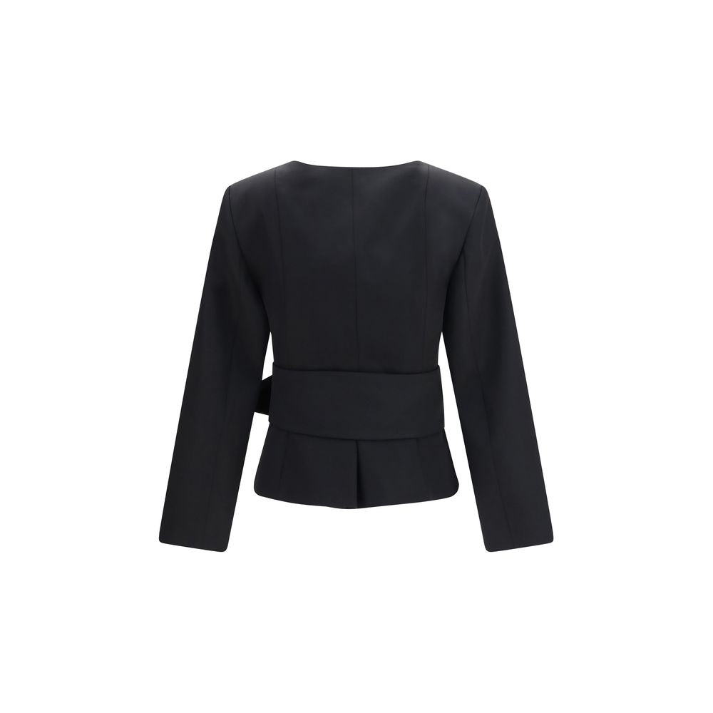 Jacquemus Black Wool Oves Aries Jacket – Timeless Luxury Elegance